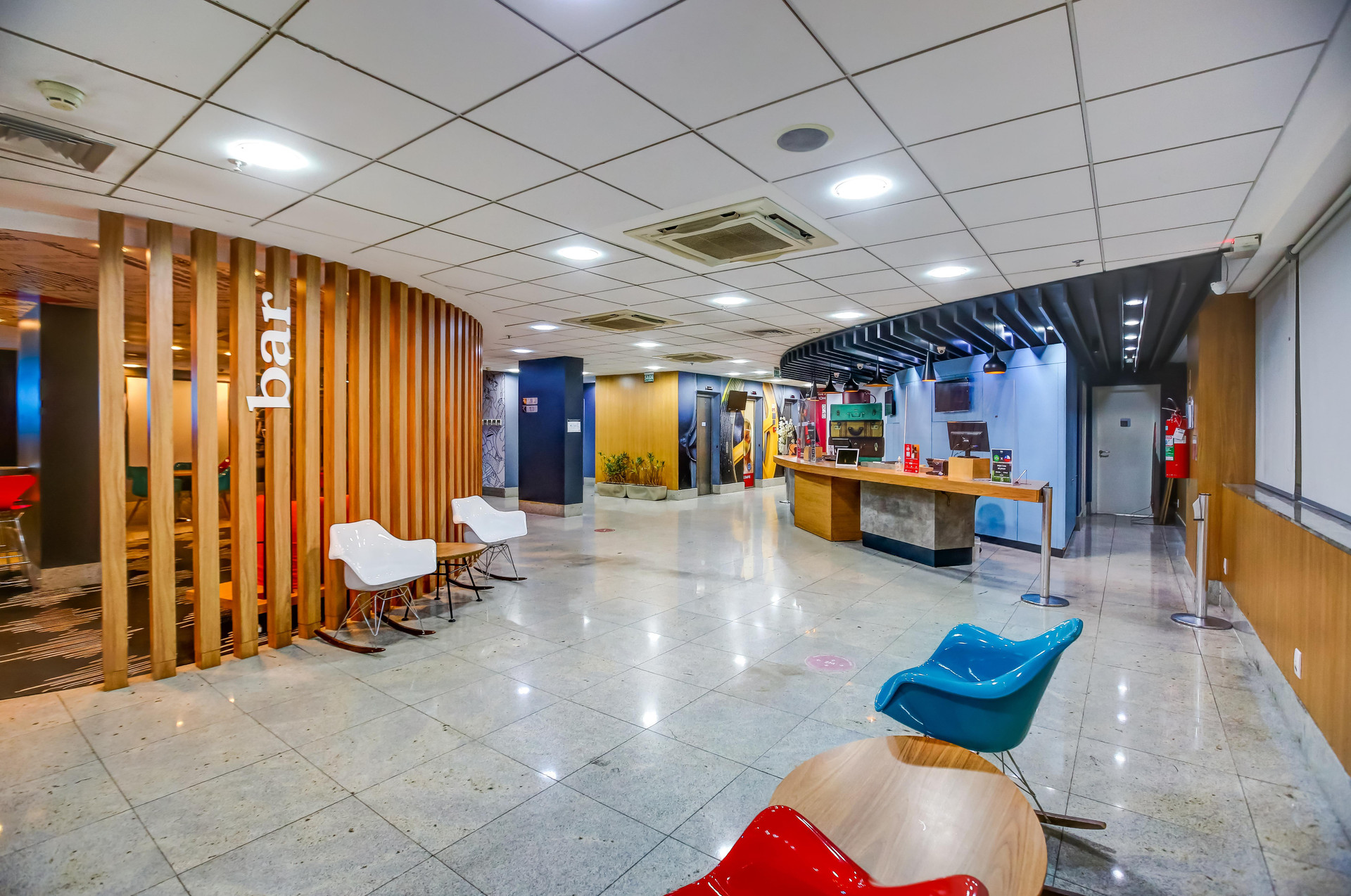 Vista Lobby Ibis Rio de Janeiro Botafogo