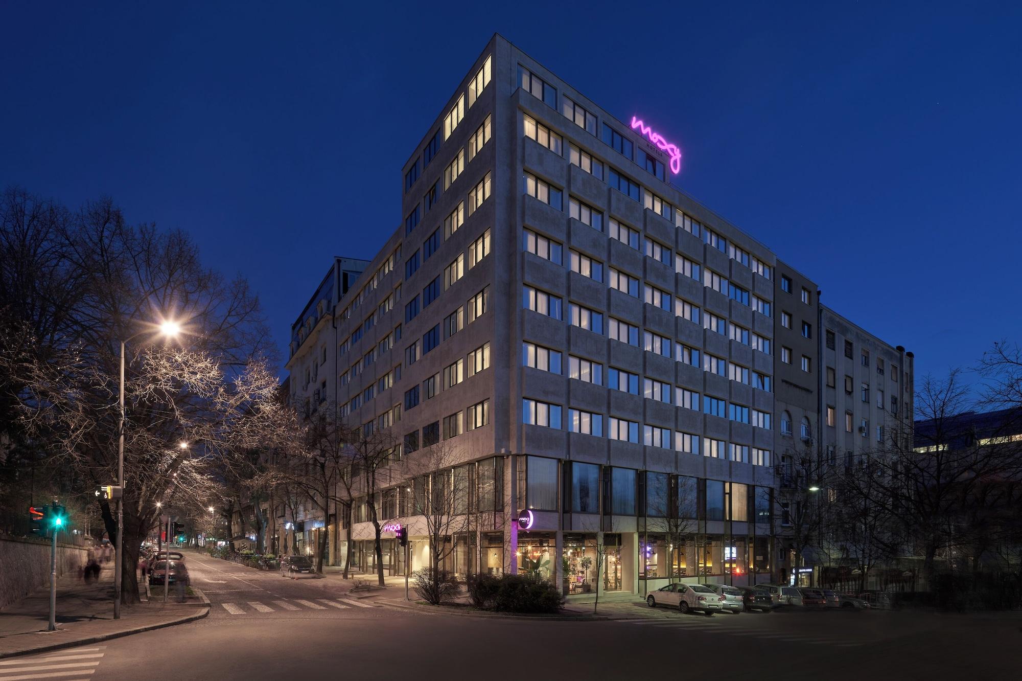 Vista Exterior Moxy Belgrade