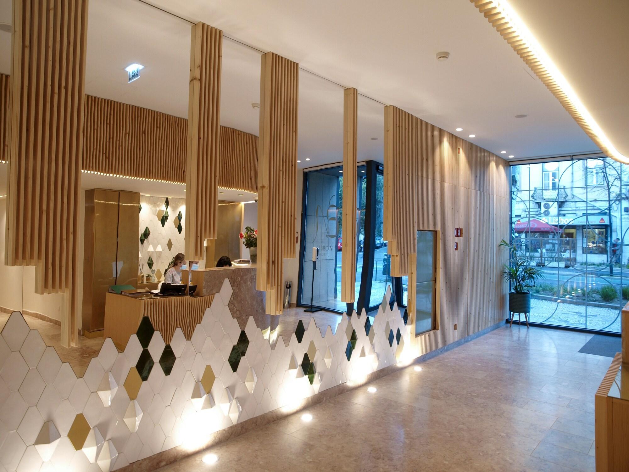 Vista Lobby New Style Lisbon Hotel