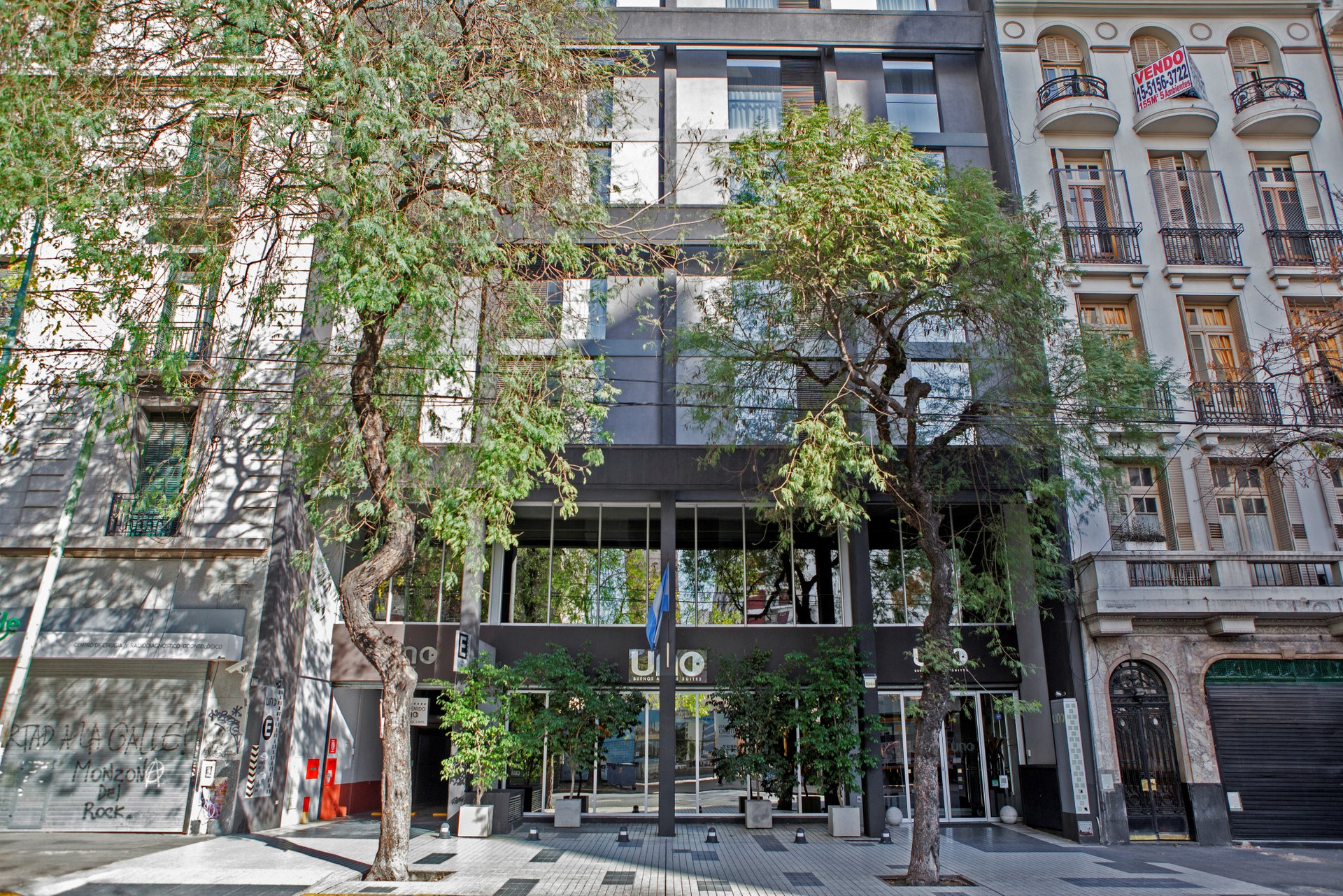 Vista Exterior Uno Buenos Aires Suites