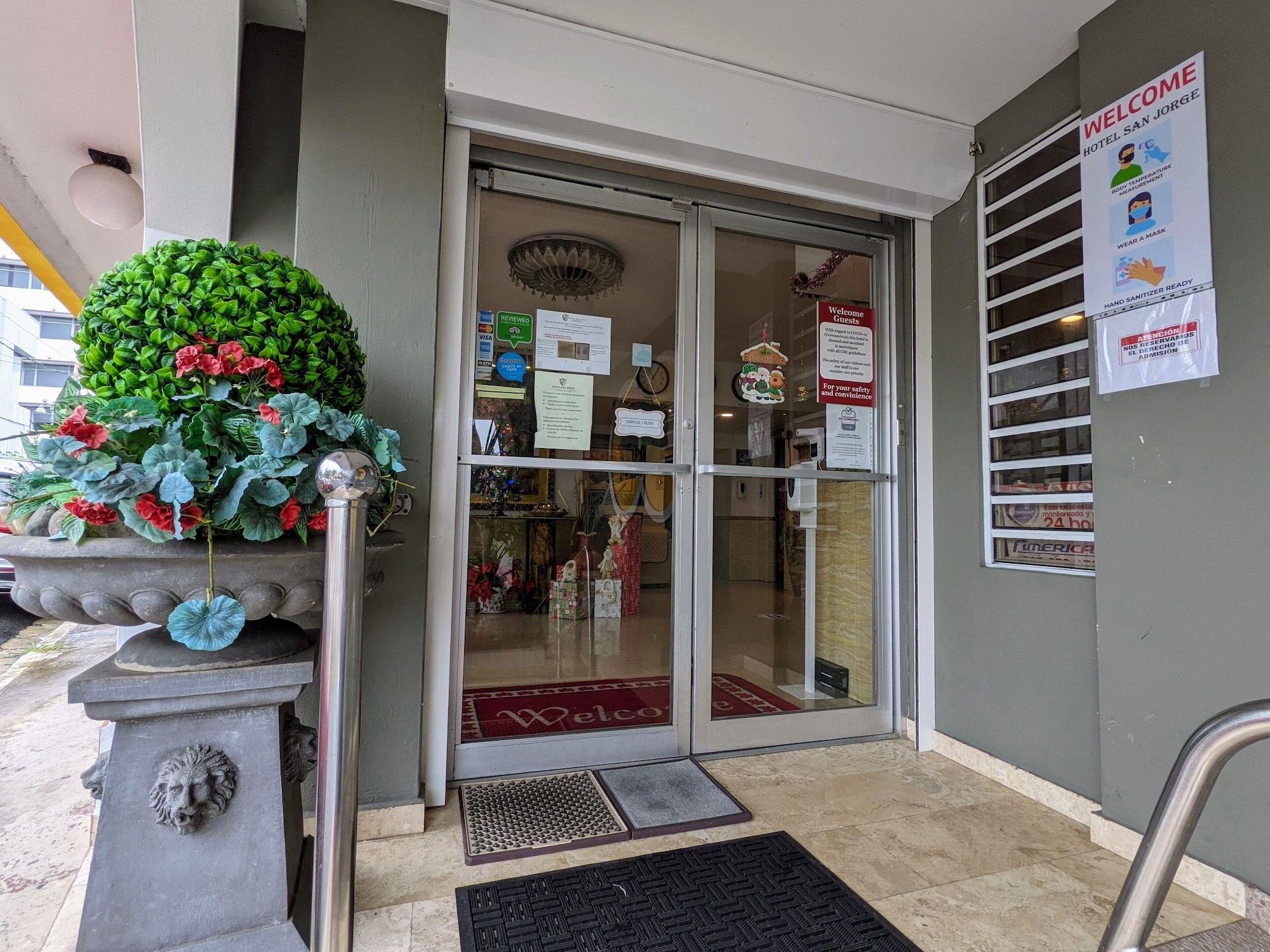 Vista Exterior Hotel San Jorge