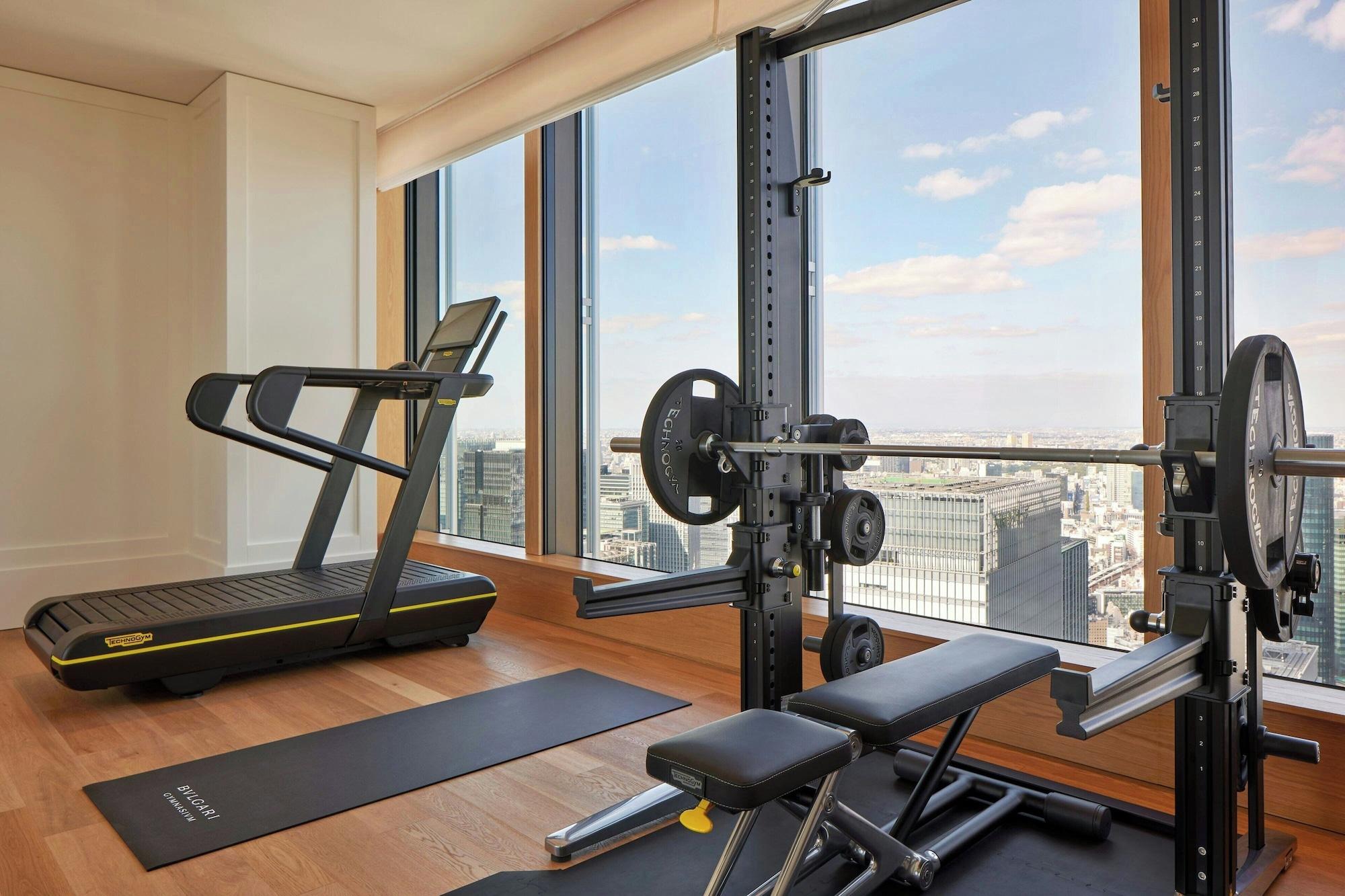 Gimnasio Bvlgari Hotel Tokyo