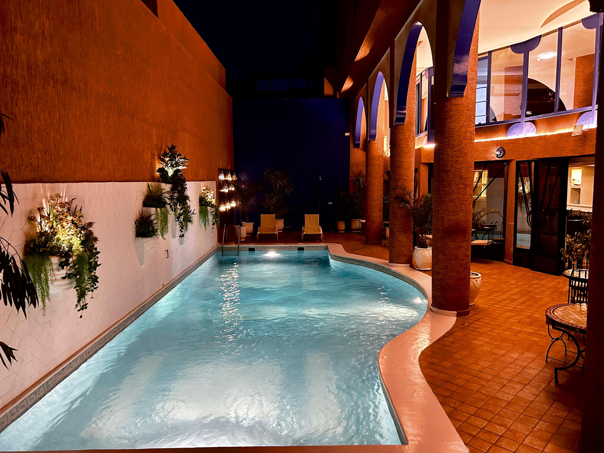 Vista Exterior Hotel Les Trois Palmiers Marrakech