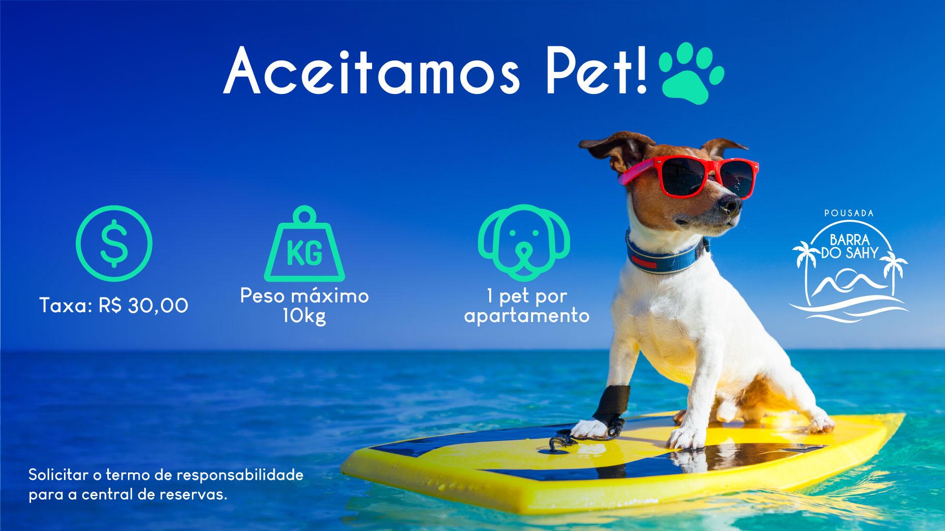 Pet friendly Pousada Barra Do Sahy