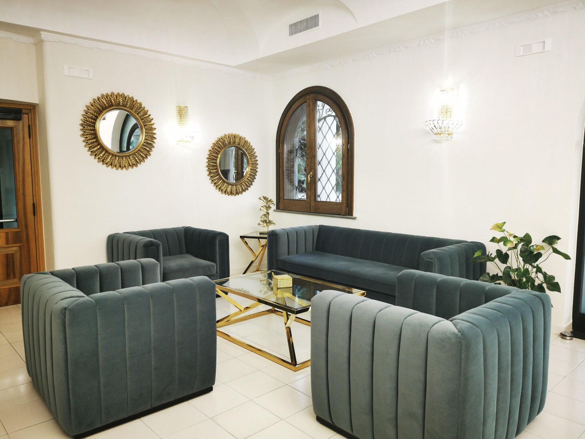 Vista Lobby Villa Le Zagare Relais & SPA