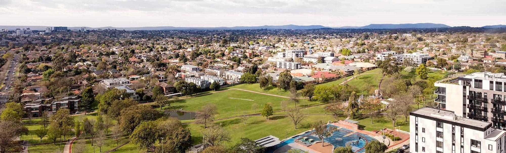 Vista Exterior Avani Melbourne Box Hill Residences