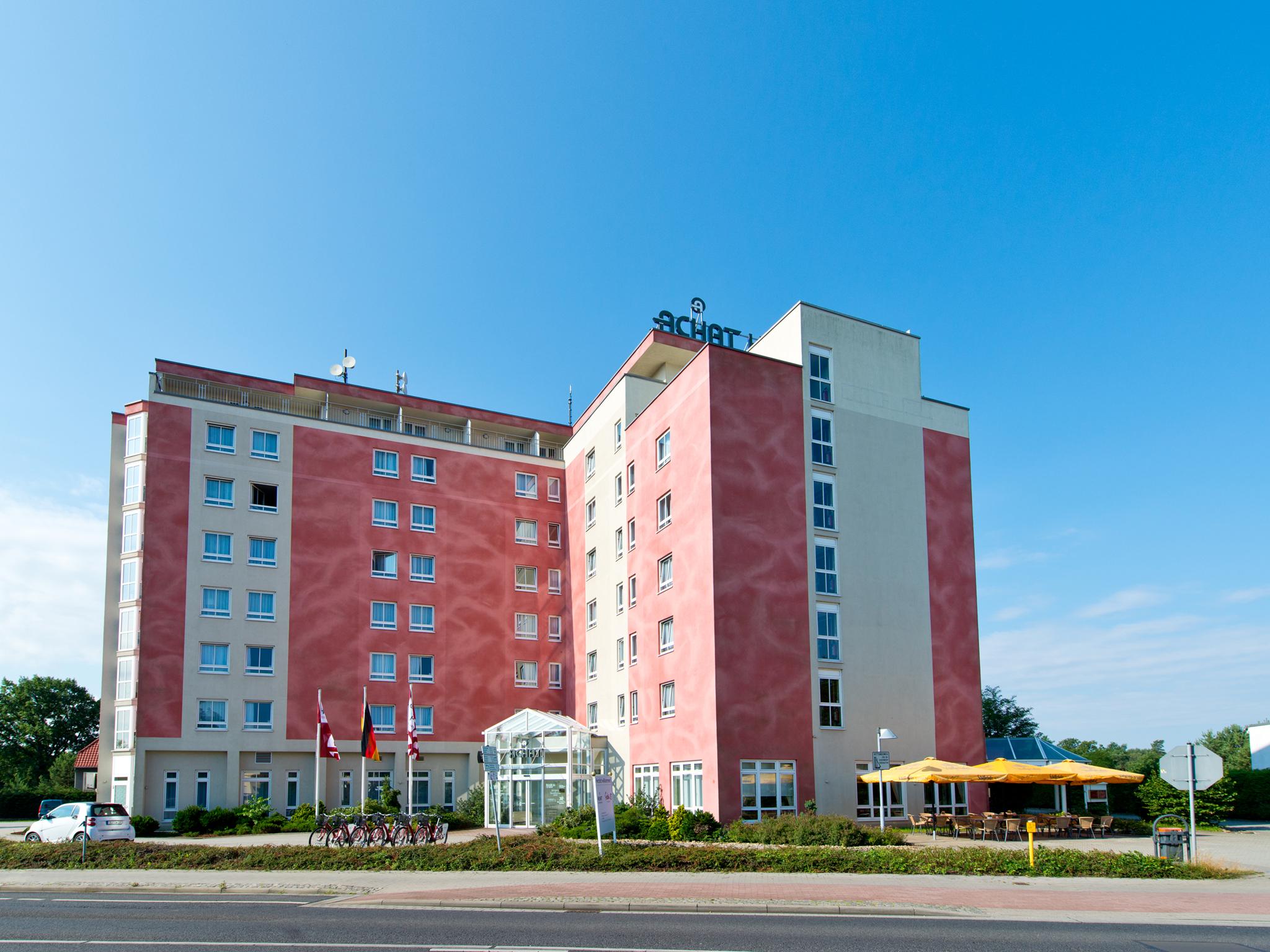 Vista Exterior Achat Hotel Schwarzheide Lausitz
