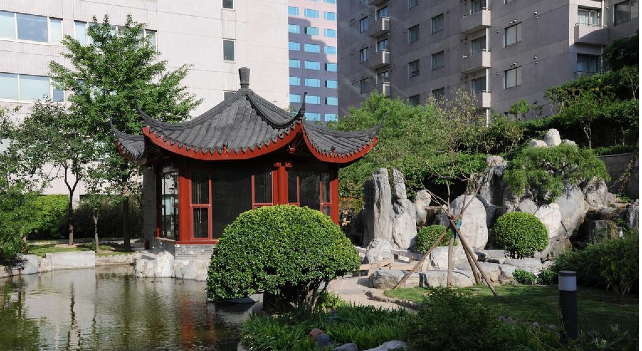 Vista Exterior Hotel New Otani Chang Fu Gong