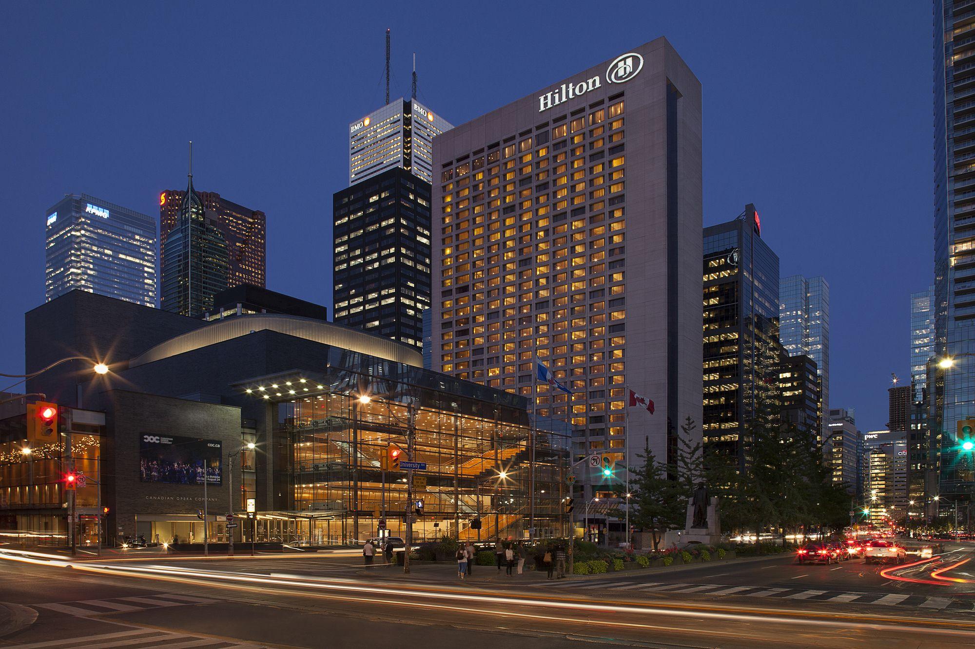 Vista da fachada Hilton Toronto