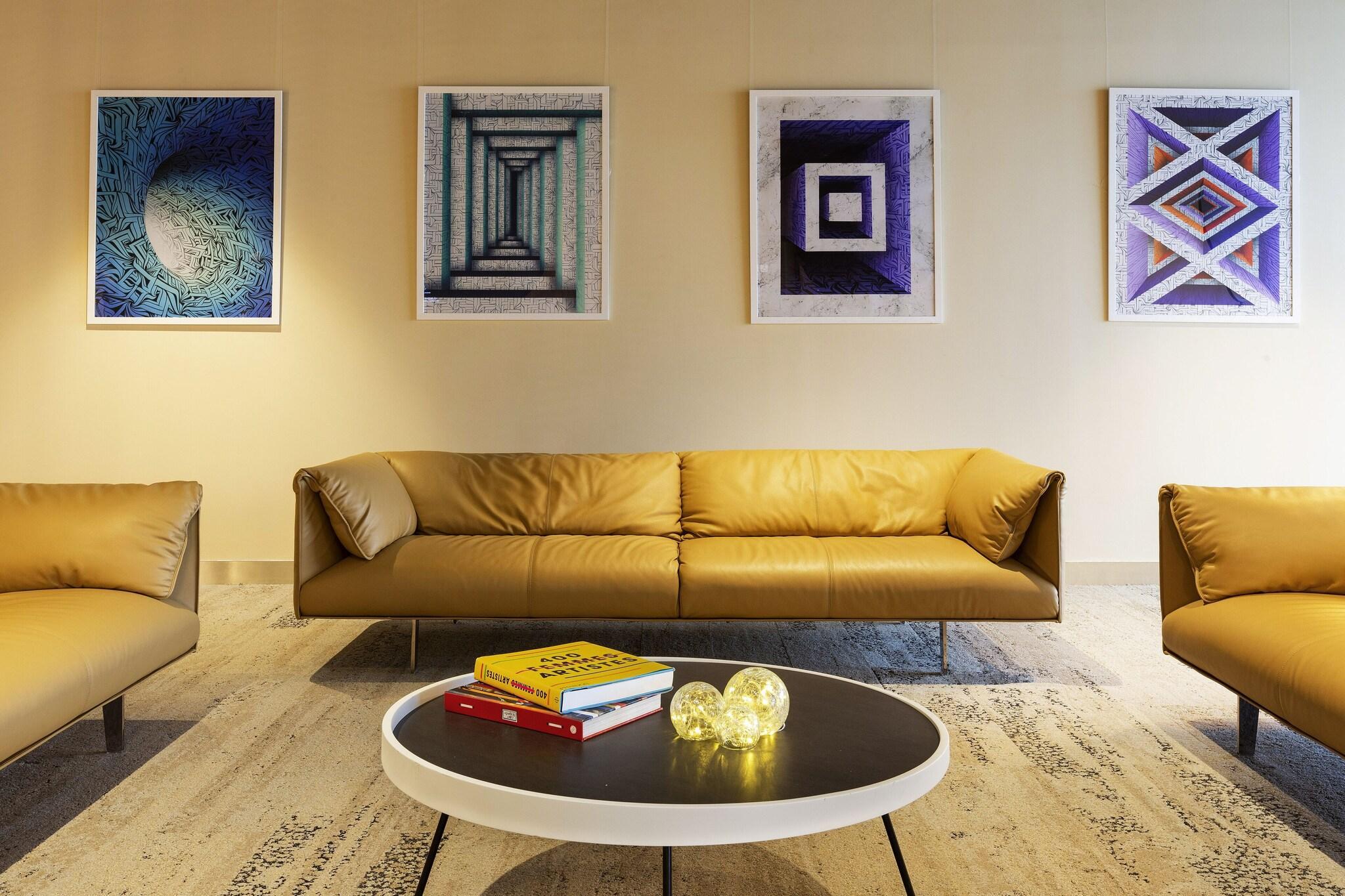 Vista Lobby Pullman Paris Montparnasse Hotel