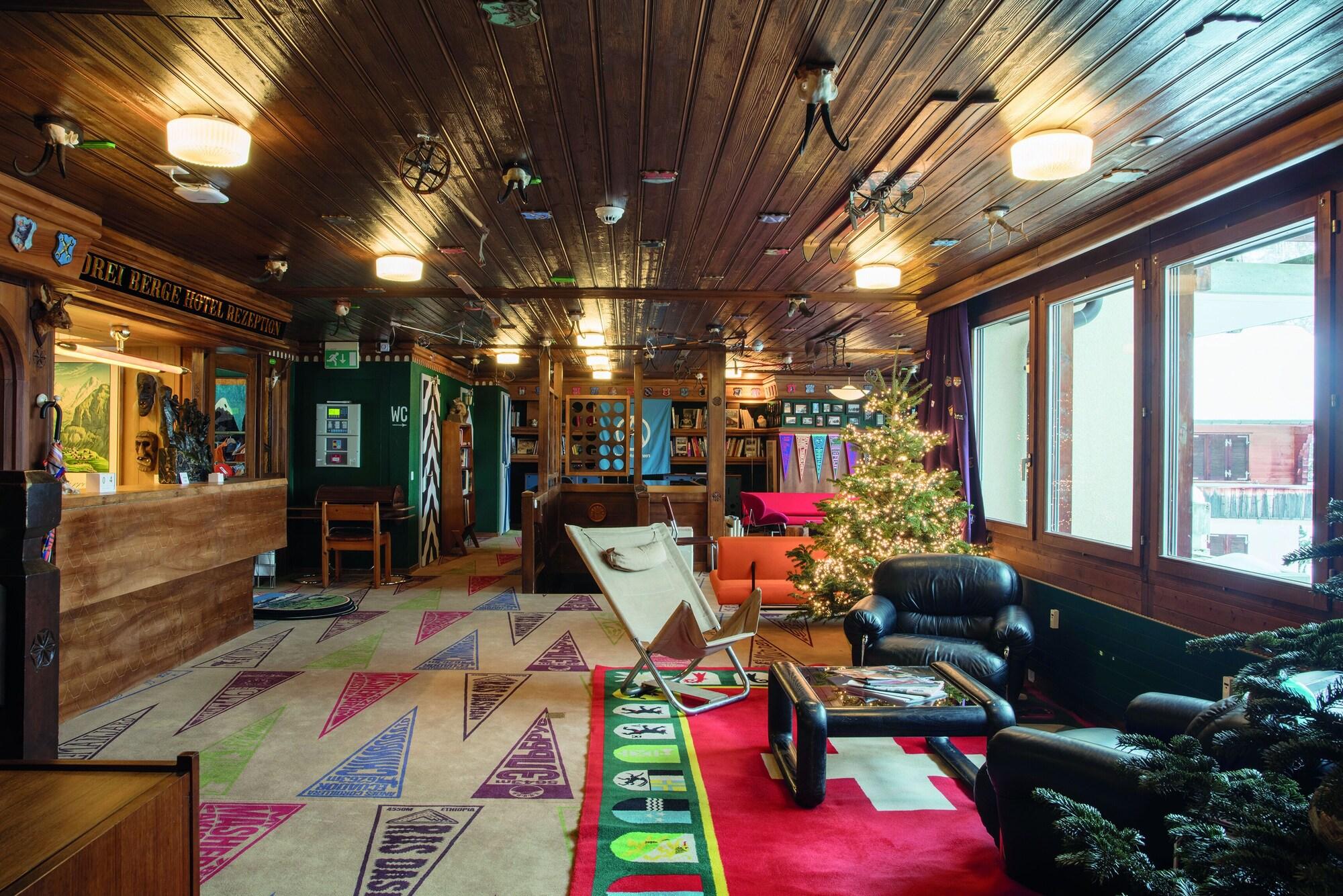 Vista Lobby Drei Berge Hotel
