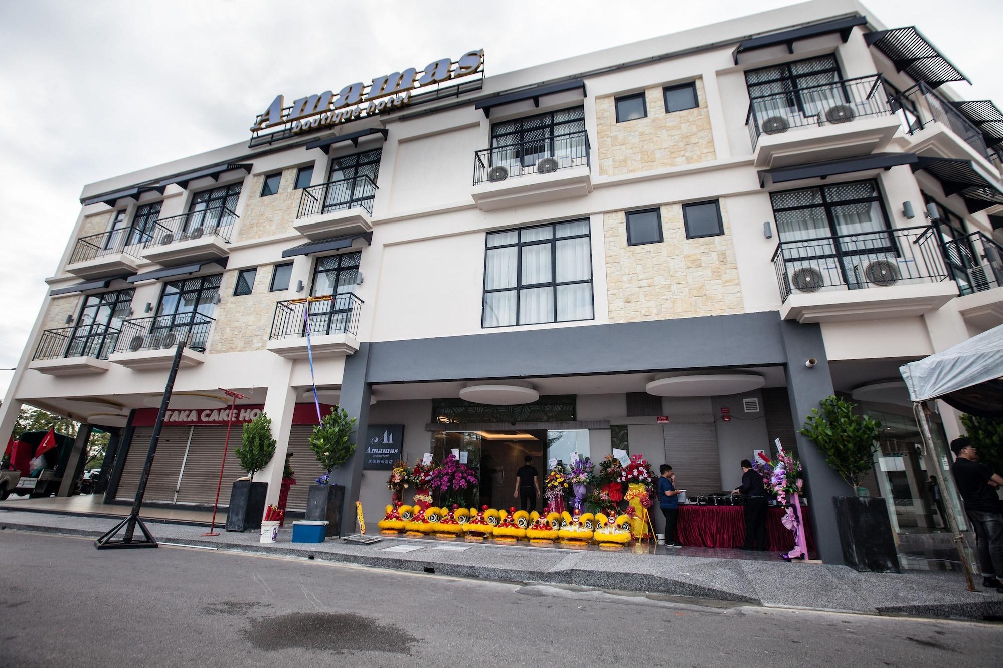 Vista Exterior Amamas Boutique Hotel Kuching
