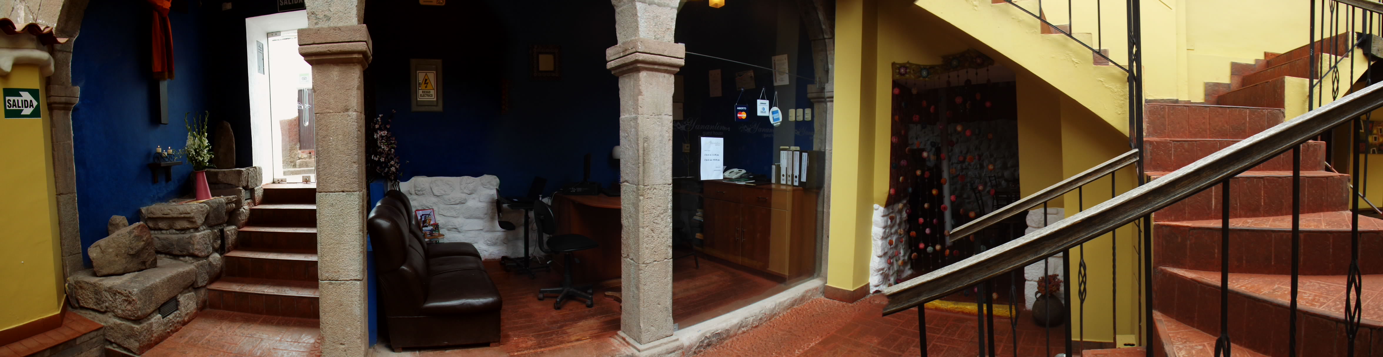 Vista Lobby Illapa Inn Cusco
