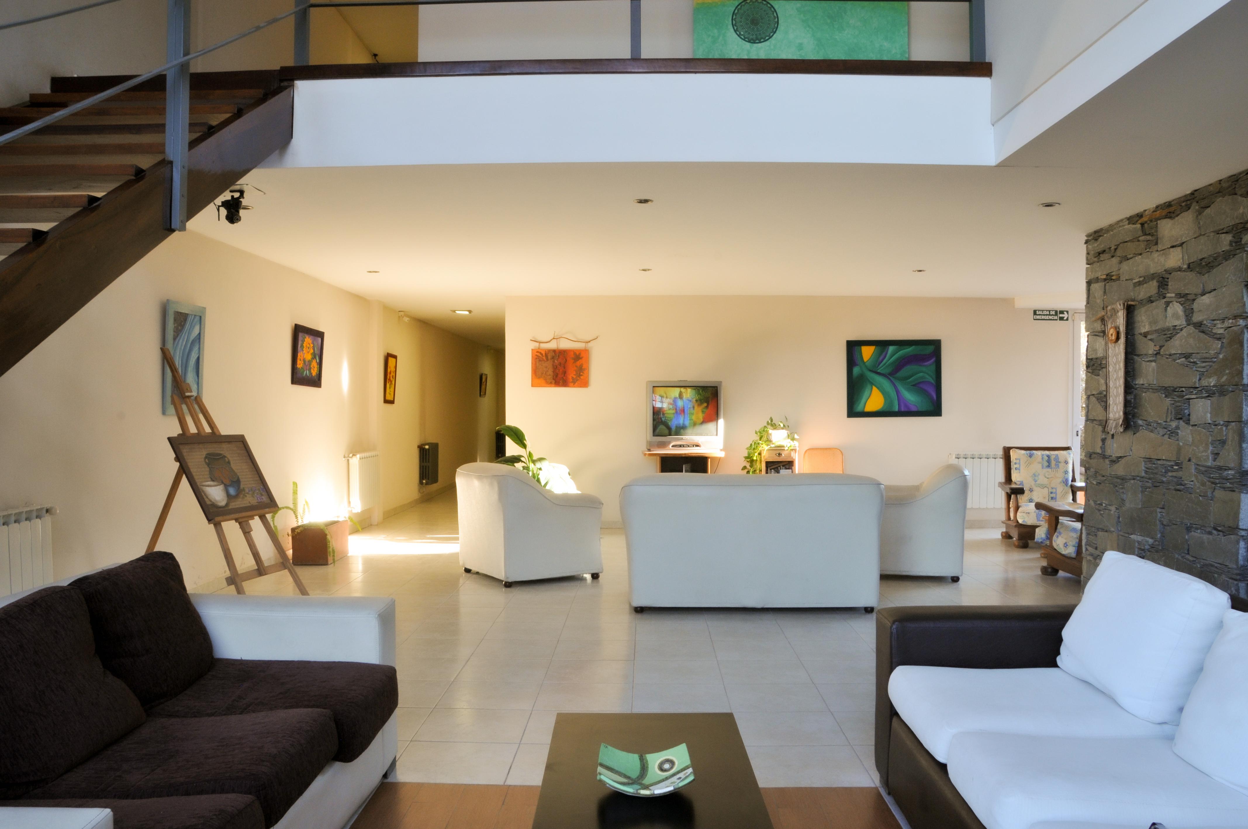Vista Lobby Aguas Claras Hosteria