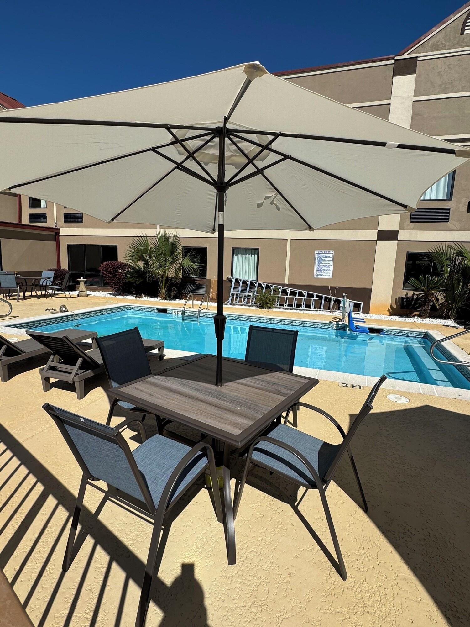 Vista Piscina Red Roof Inn Moss Point