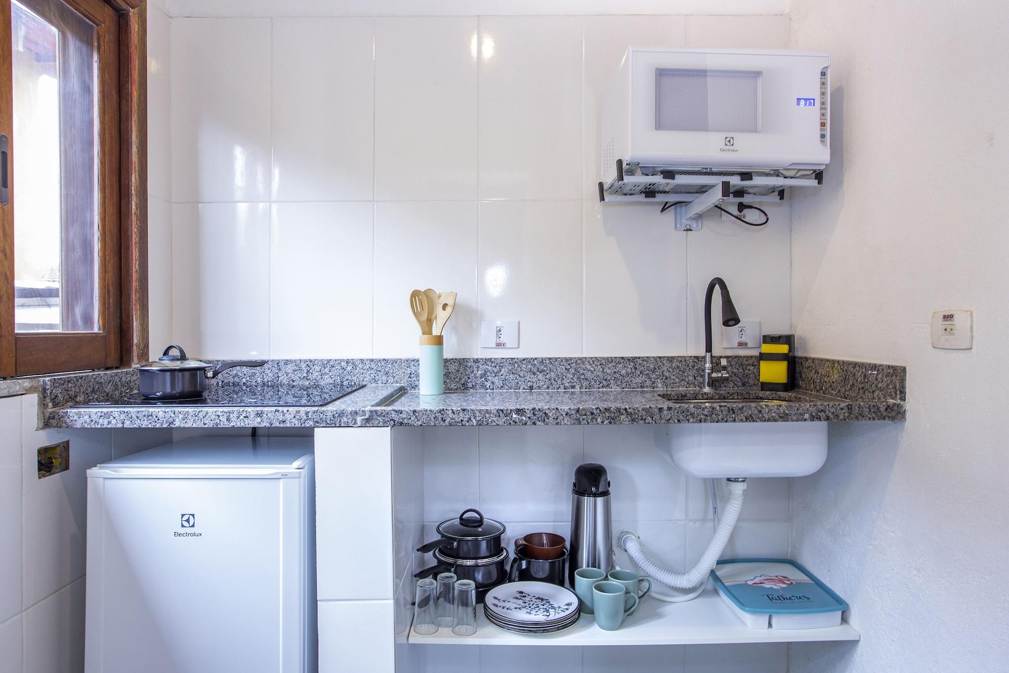 Equipamiento de Habitación Suítes Las Flores Maresias