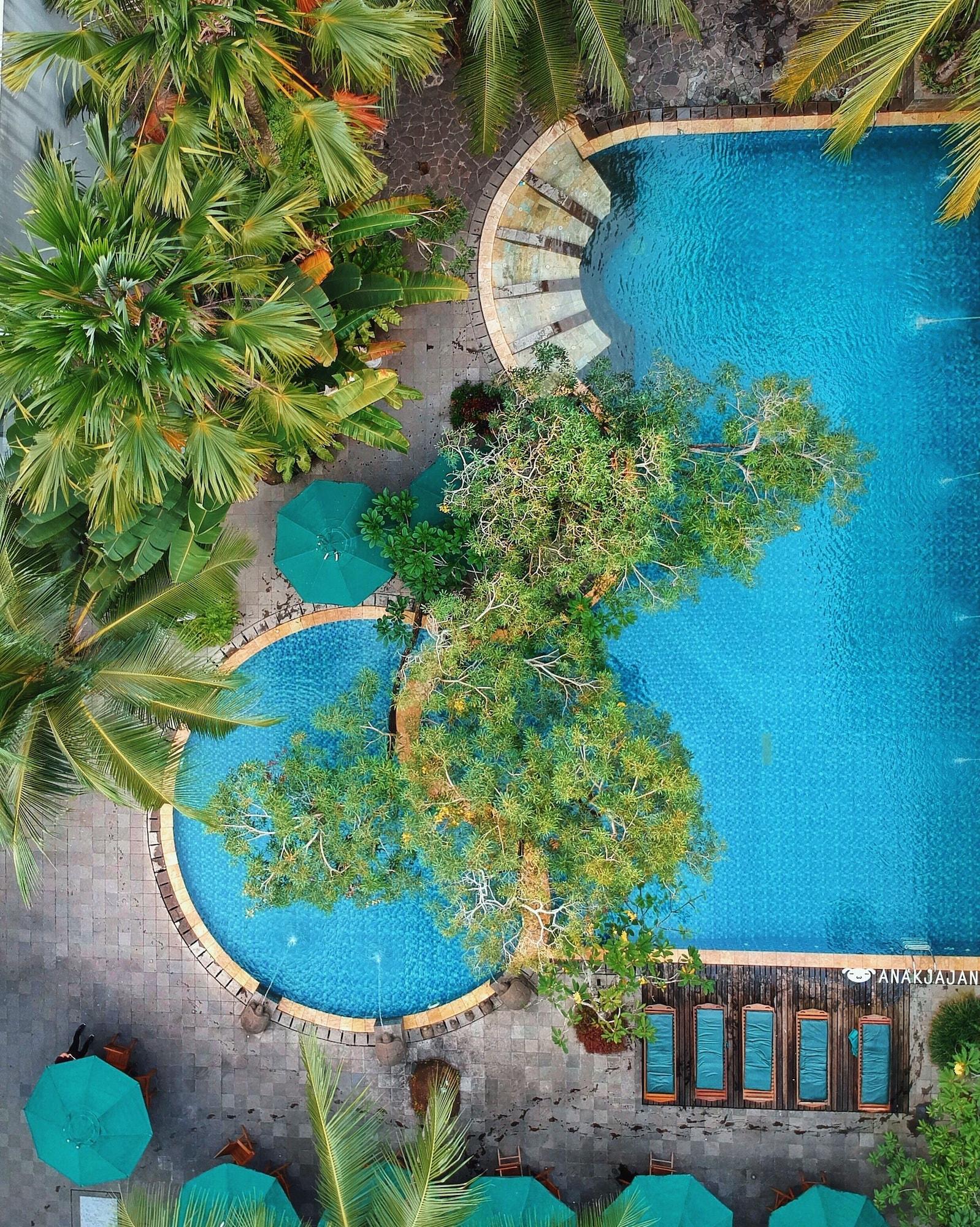 Vista Piscina Blue Sky Hotel