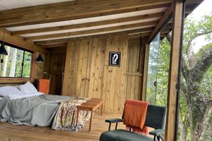 Alquiler Vacacional - Tree house in front of the lagoon