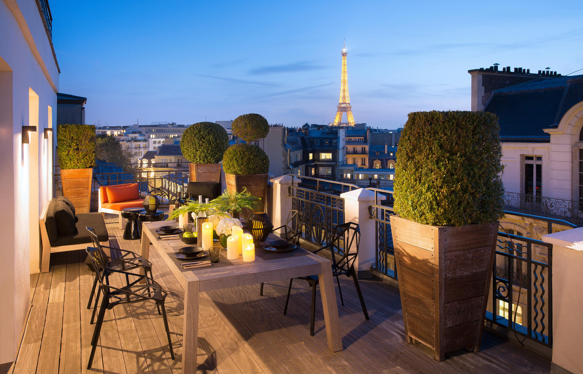 Vista Exterior Hotel Marignan Champs - Elysées