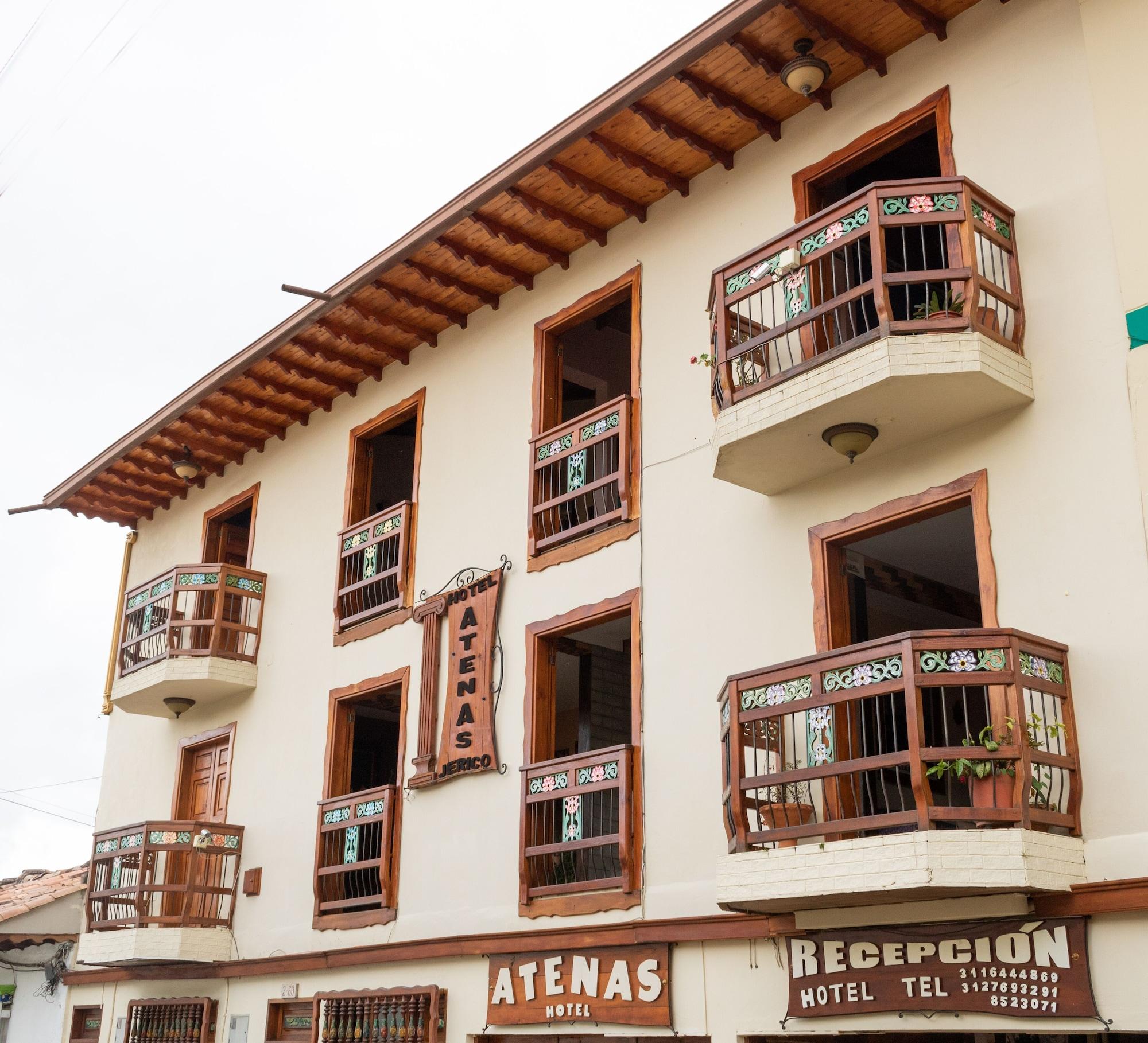 Vista Exterior Hotel Atenas Jericó