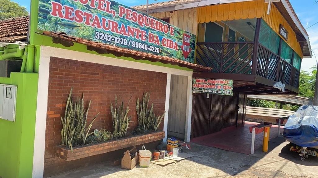 Vista Exterior Hotel Pesqueiro da Cida