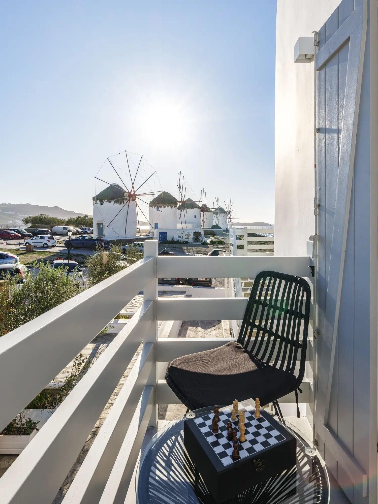 Varios Sunset Windmills Houses