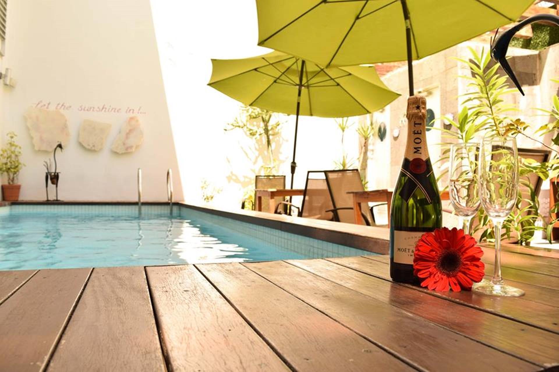 Vista Piscina Casa Ticul Hotel Boutique 5Th Av
