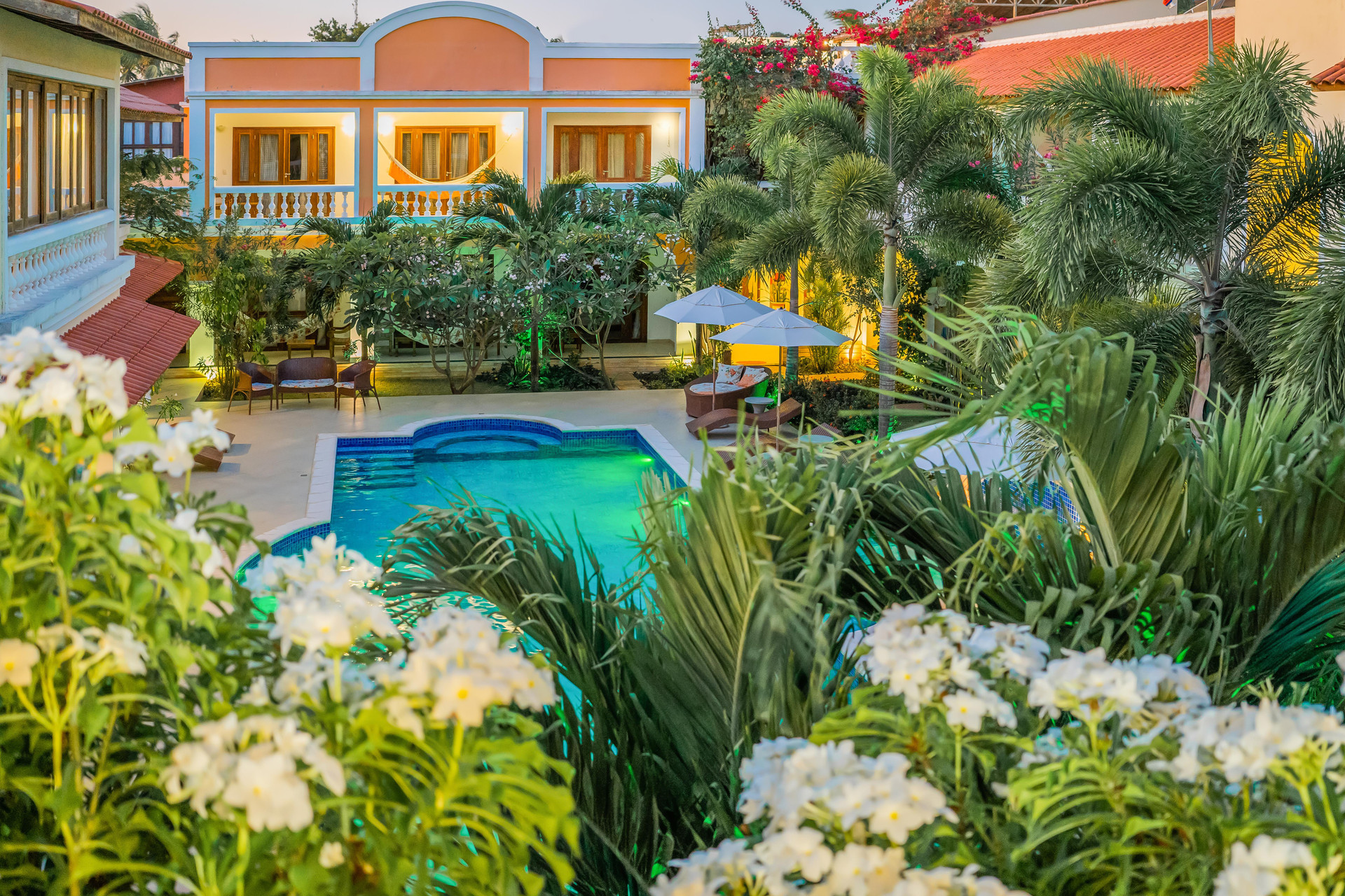 Vista Exterior Hotel Villa Beija Flor