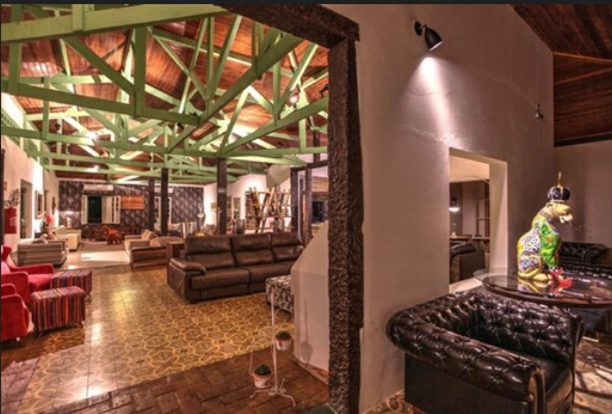 Vista Lobby Hotel Fazenda Vida Bela