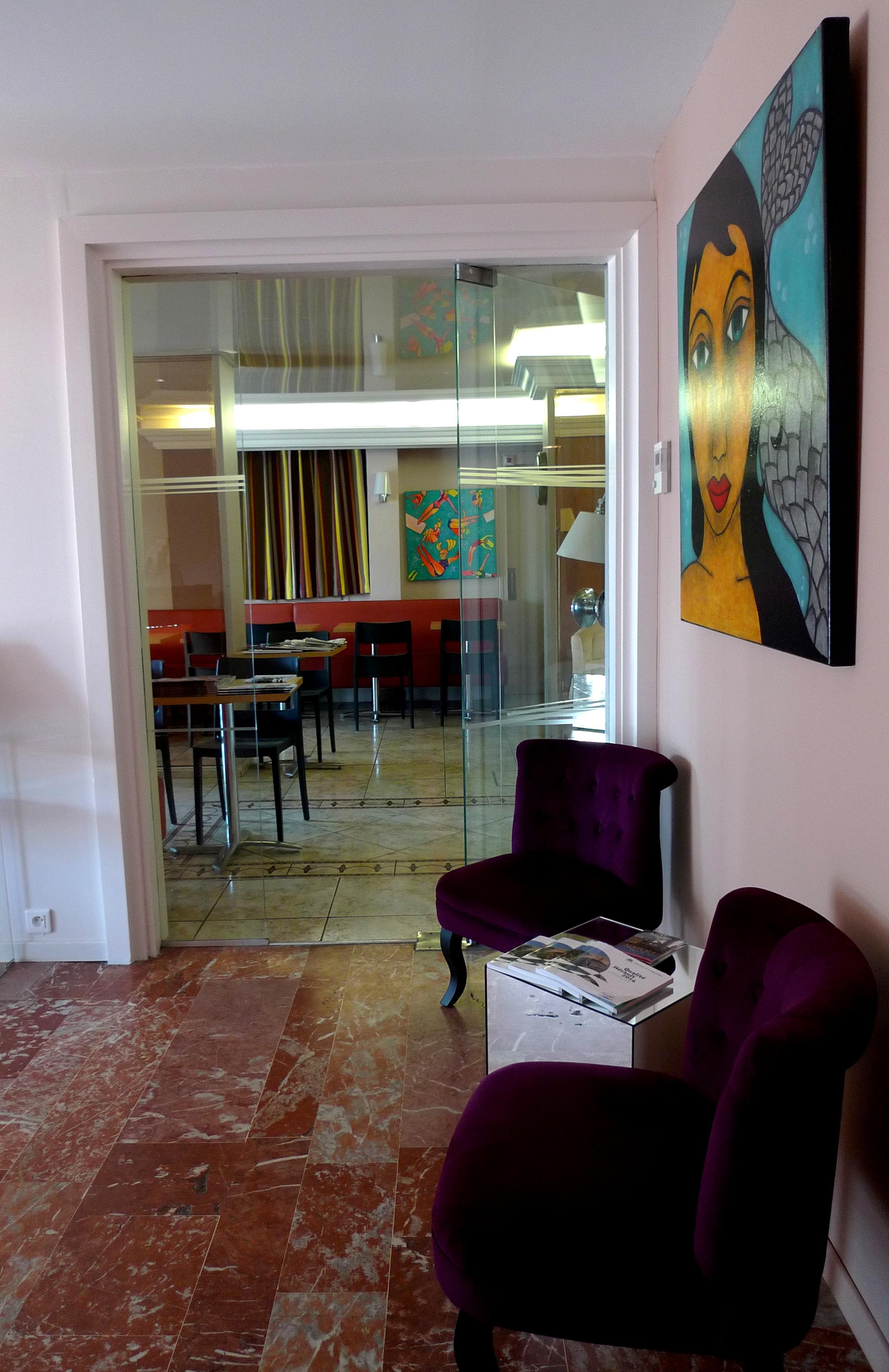 Vista Lobby Amerique Hotel Palavas Plage 