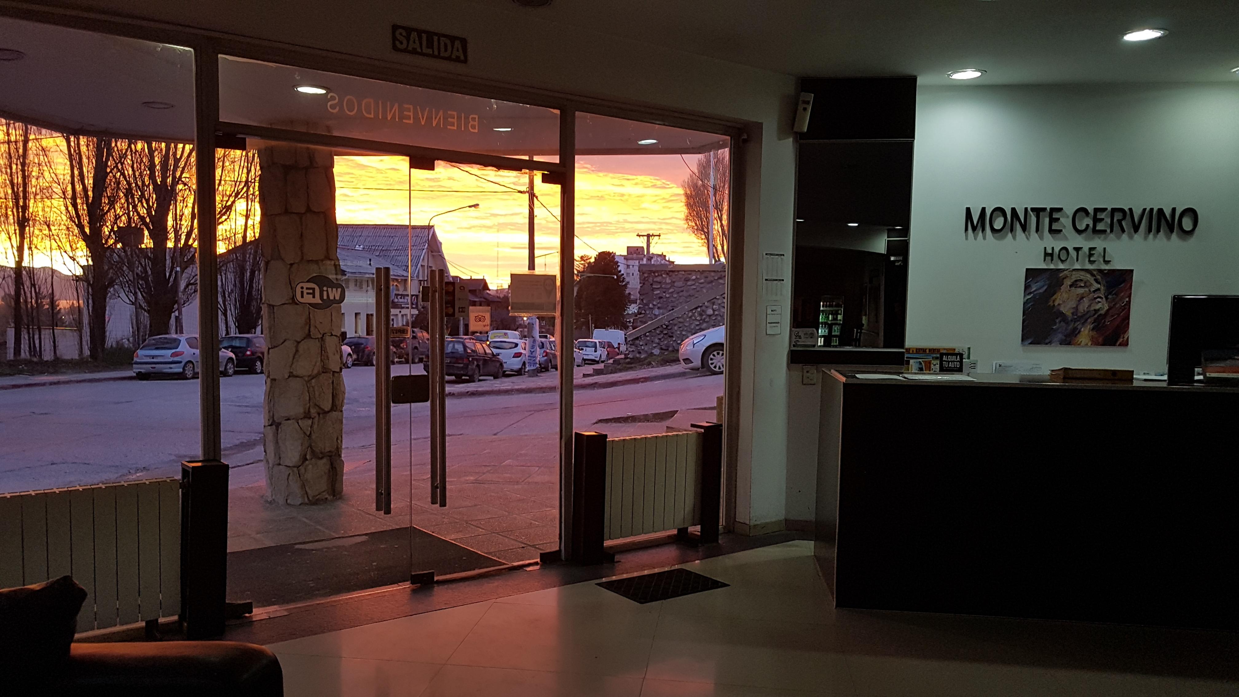 Vista Lobby Hotel Monte Cervino