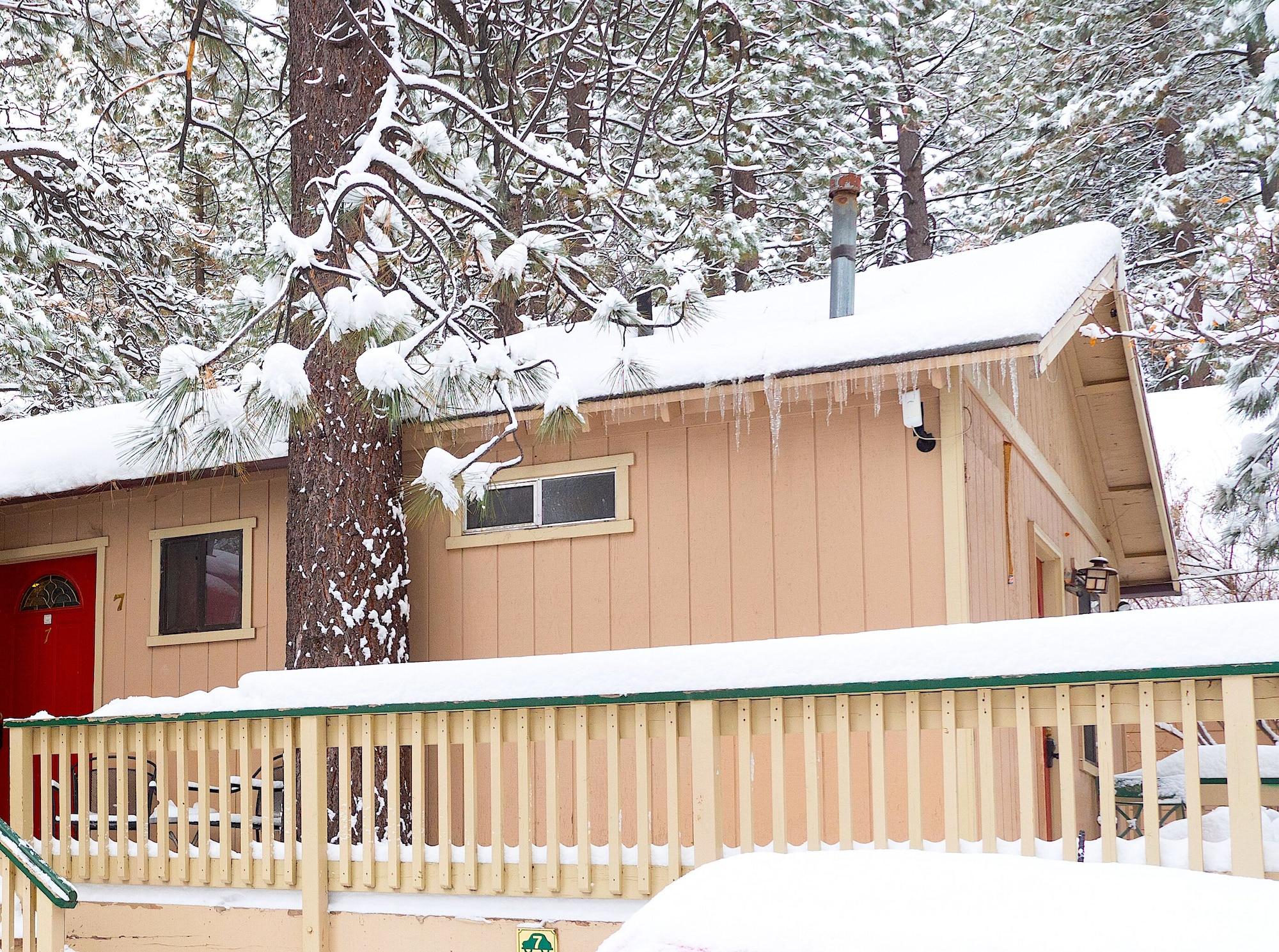 Vista Exterior Sleepy Forest Cottages