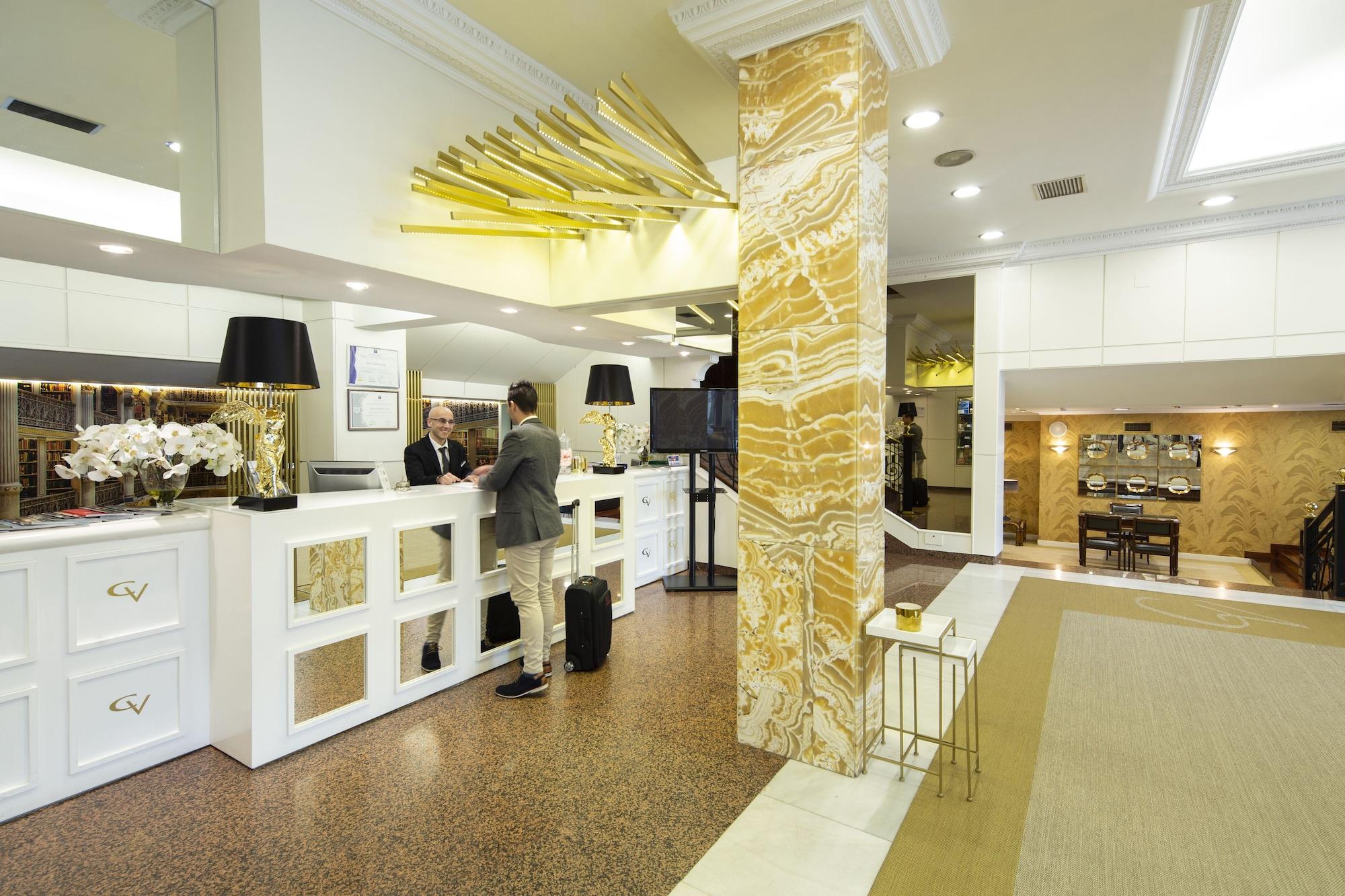 Vista Lobby Hotel Ciudad de Vigo