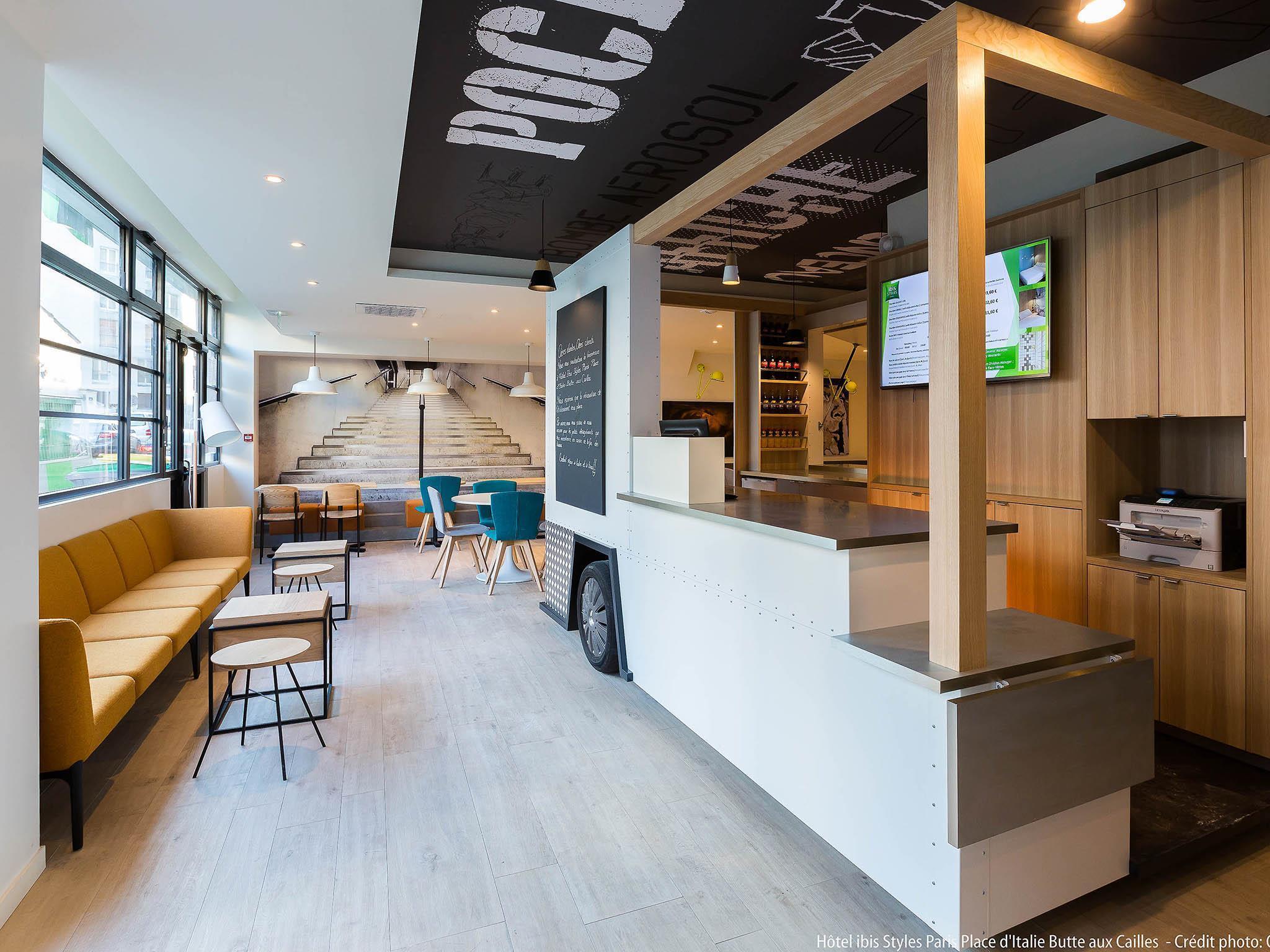 Vista Exterior ibis Styles Paris Place d'Italie Butte aux Cailles Hotel