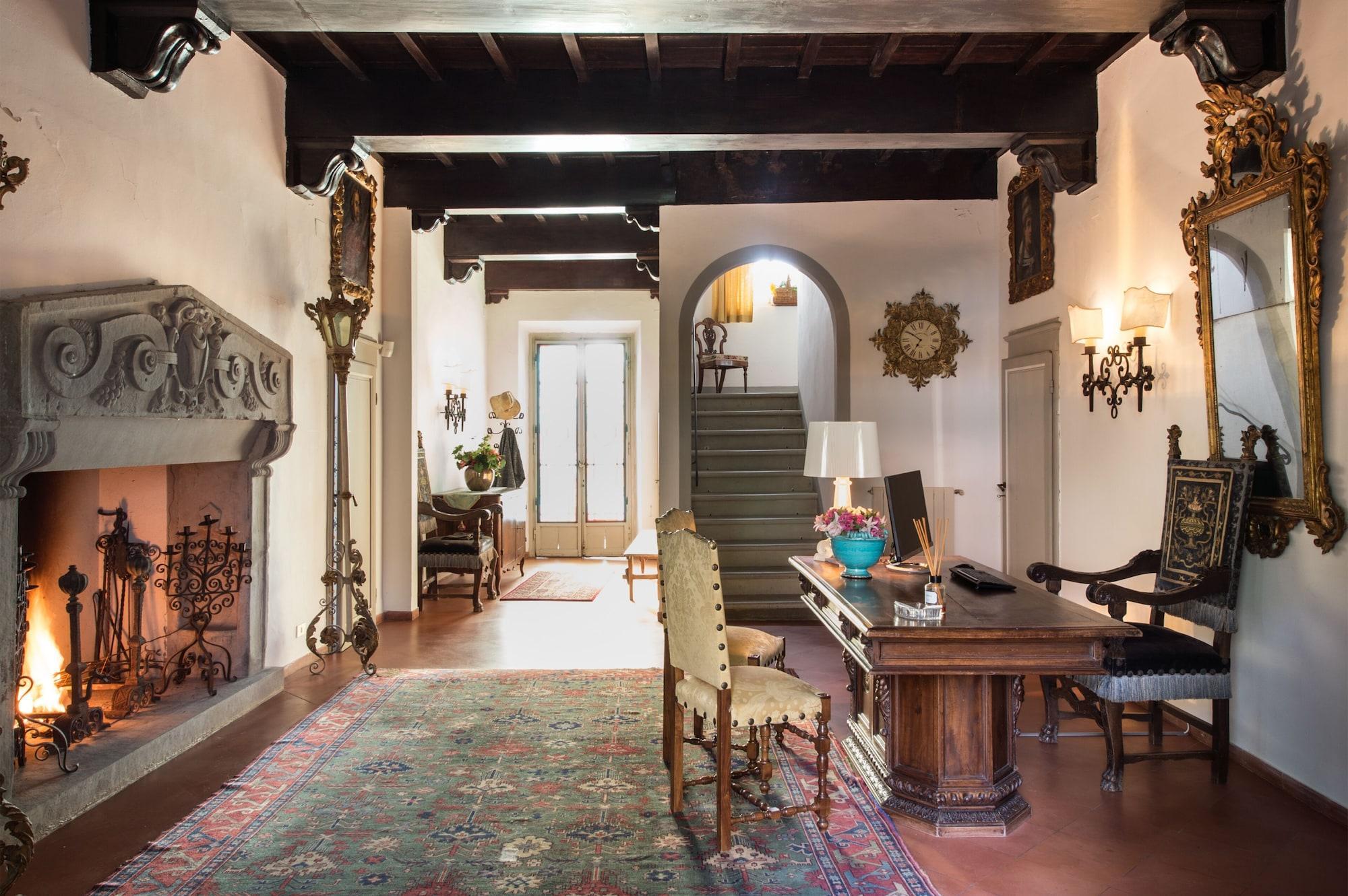 Vista Lobby Borgo I Vicelli Country Relais