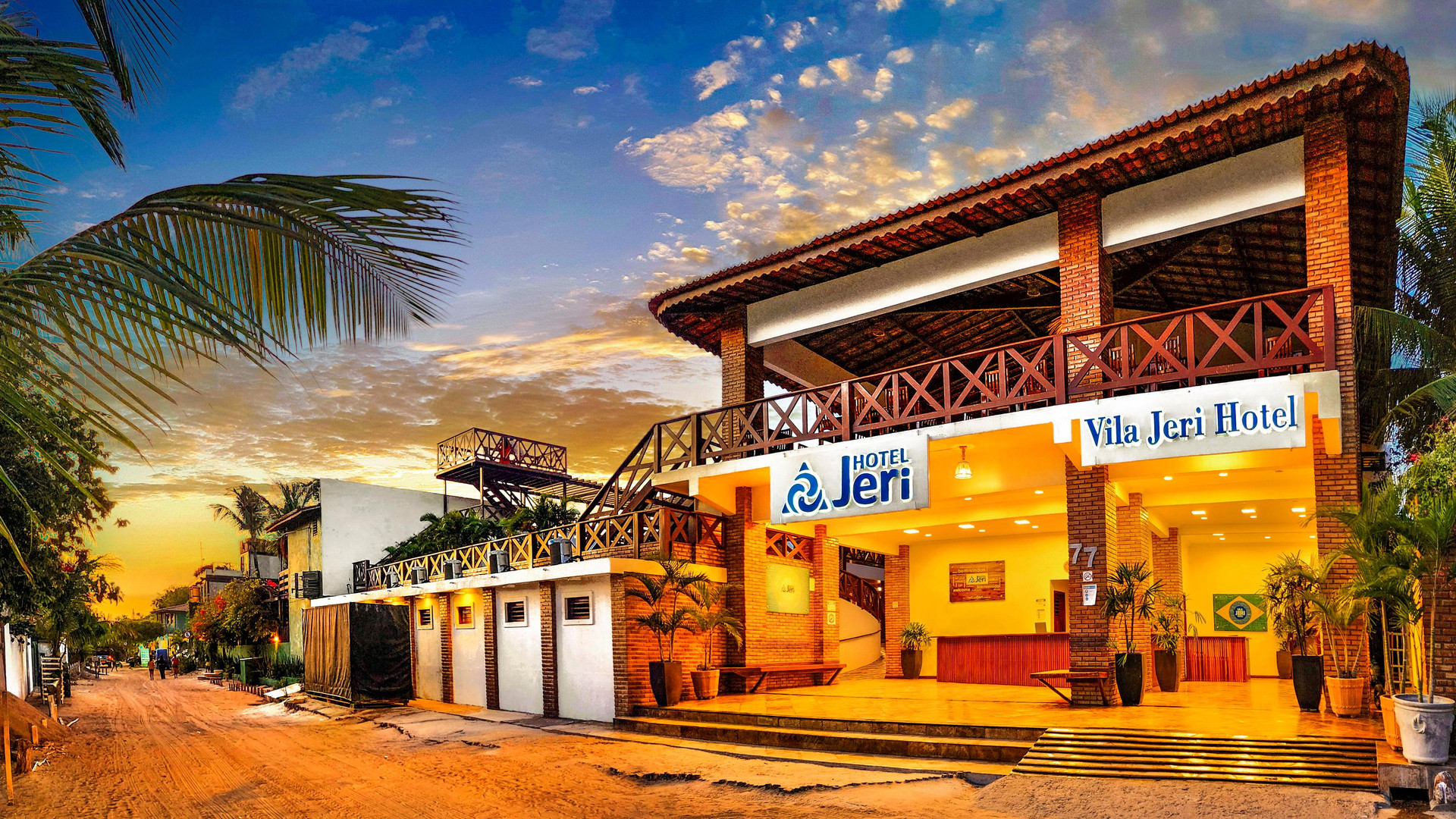 Vista Exterior Hotel Jeri