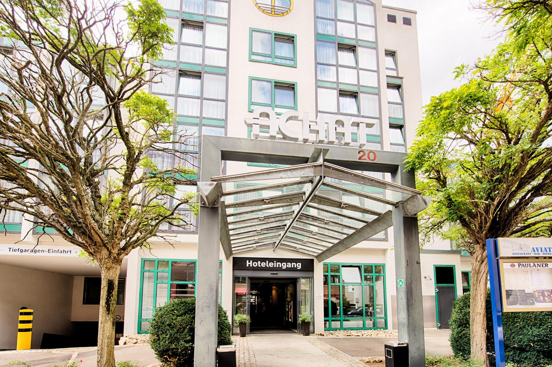 Vista Exterior ACHAT Hotel Stuttgart Airport Messe