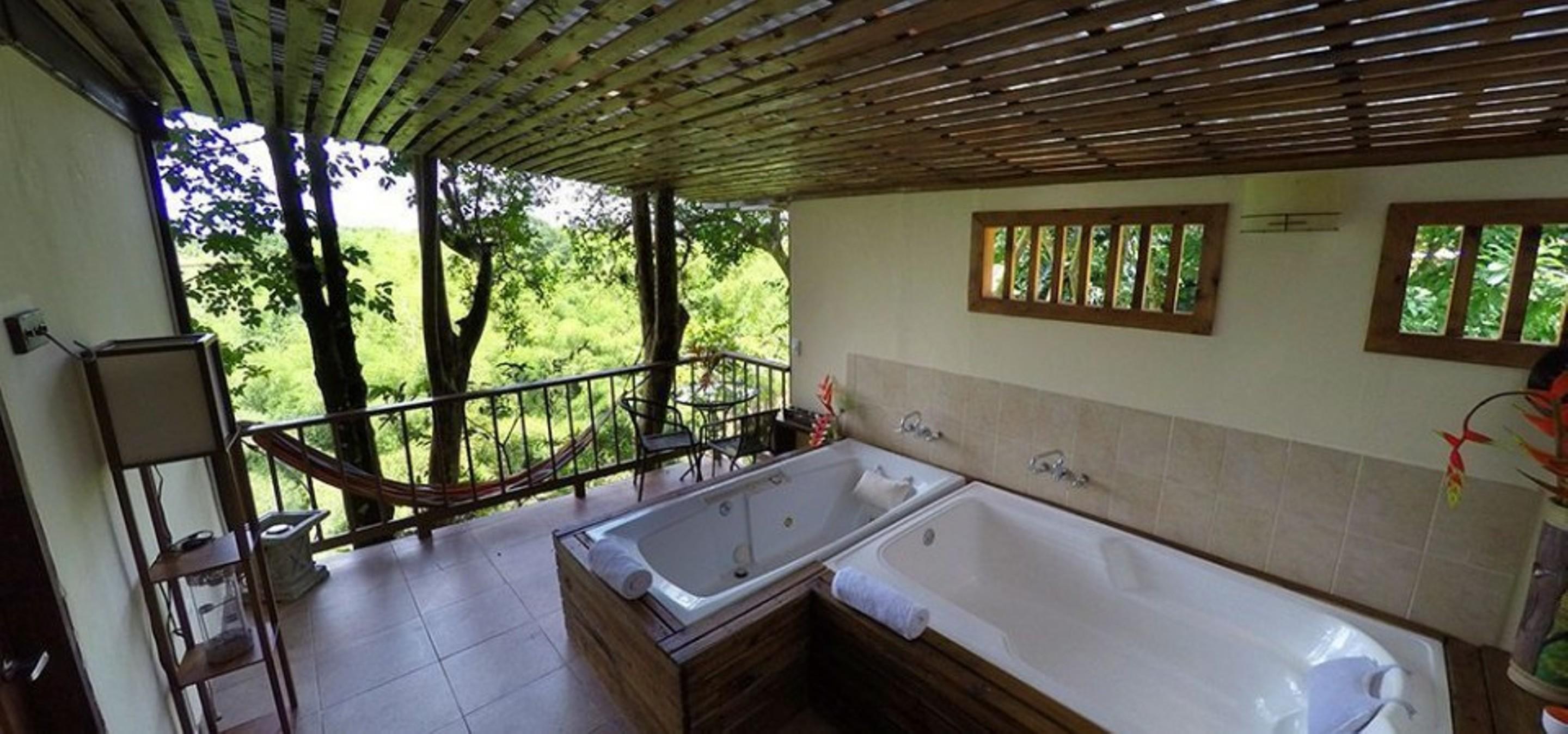 Vista Piscina Ecohotel Paraiso Verde