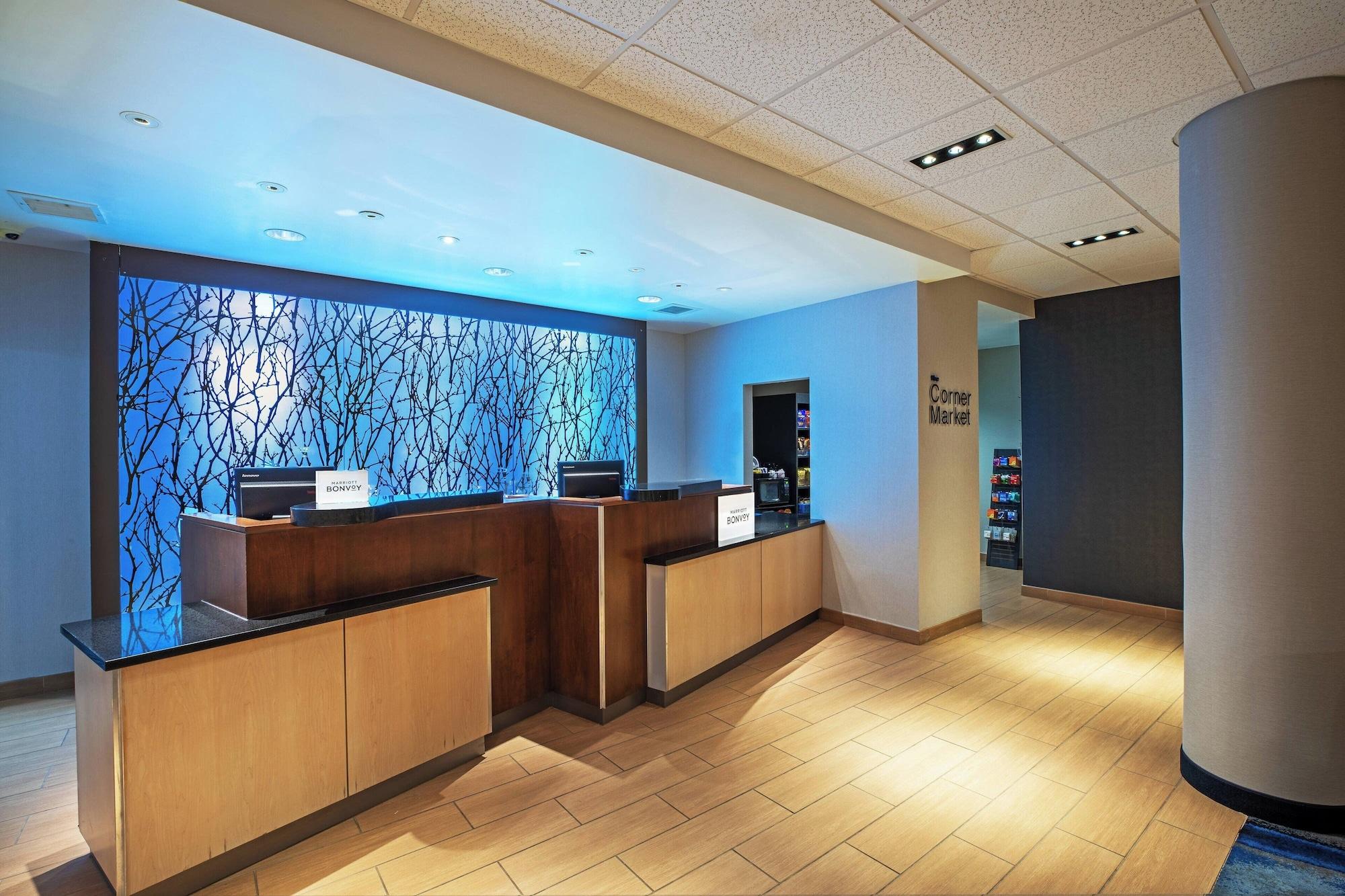 Vista Lobby Fairfield by Marriott Inn & Suites Tulsa Downtown Arts District