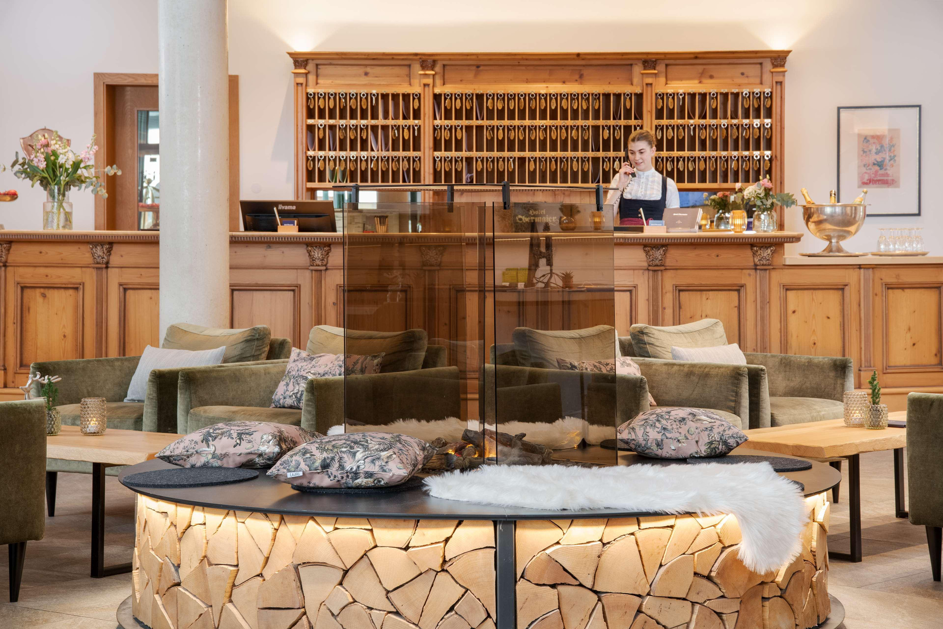 Vista Lobby Hotel Obermaier