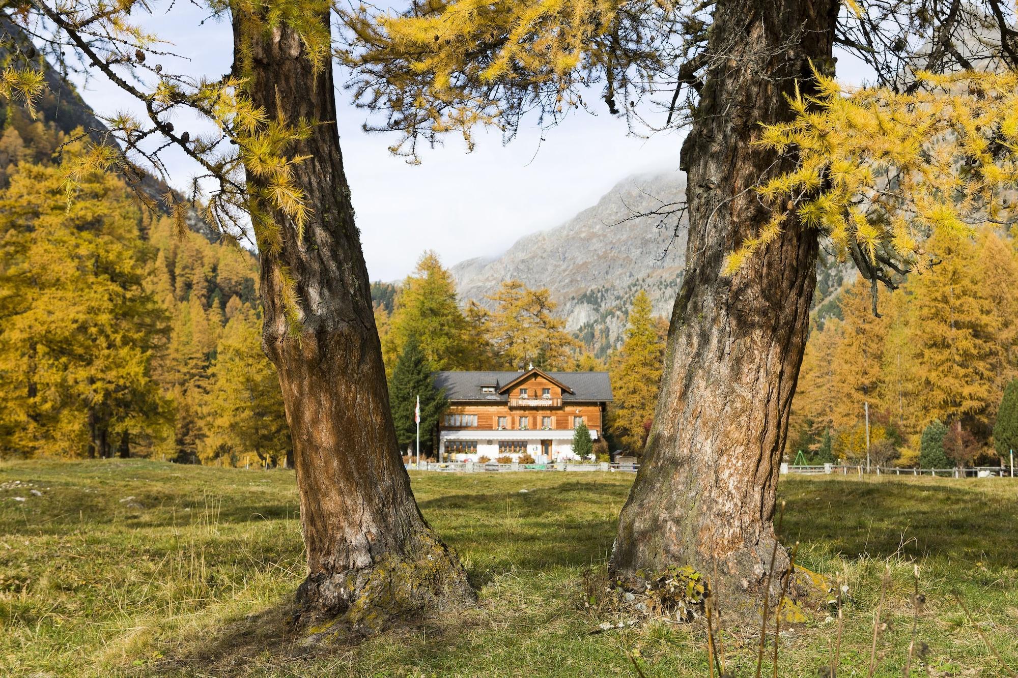Vista Exterior Spinas Gasthaus Val Bever - Hostel