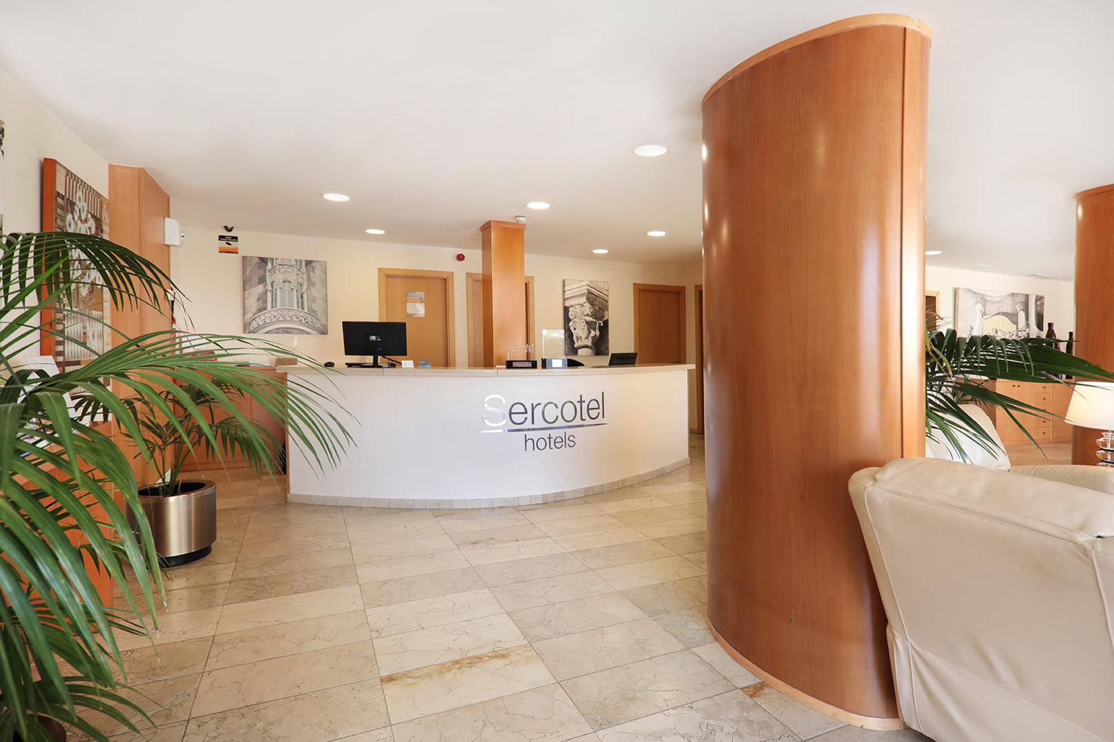 Vista Lobby Hotel Zurbarán Palma