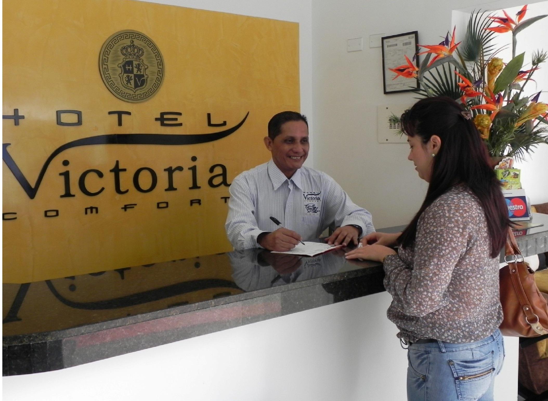 Vista Lobby Ayenda Victoria Comfort