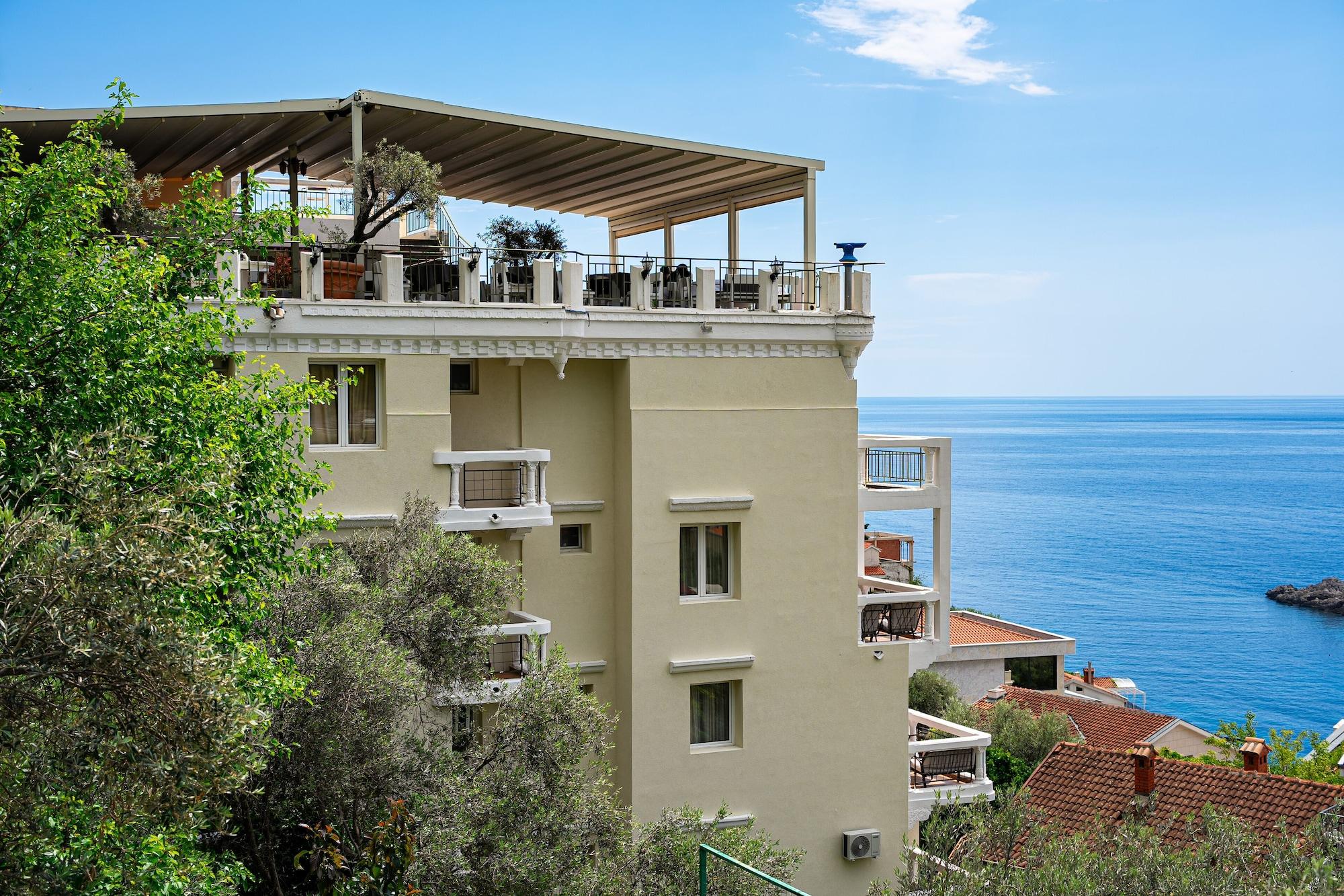 Vista Exterior Hotel Adrovic Sveti Stefan
