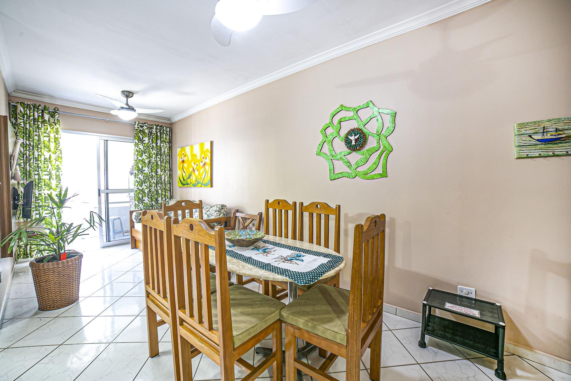 Equipamiento de Habitación Apto 22E ar condicionado e ventilador, 2 quartos, churrasqueira, elevador e piscina