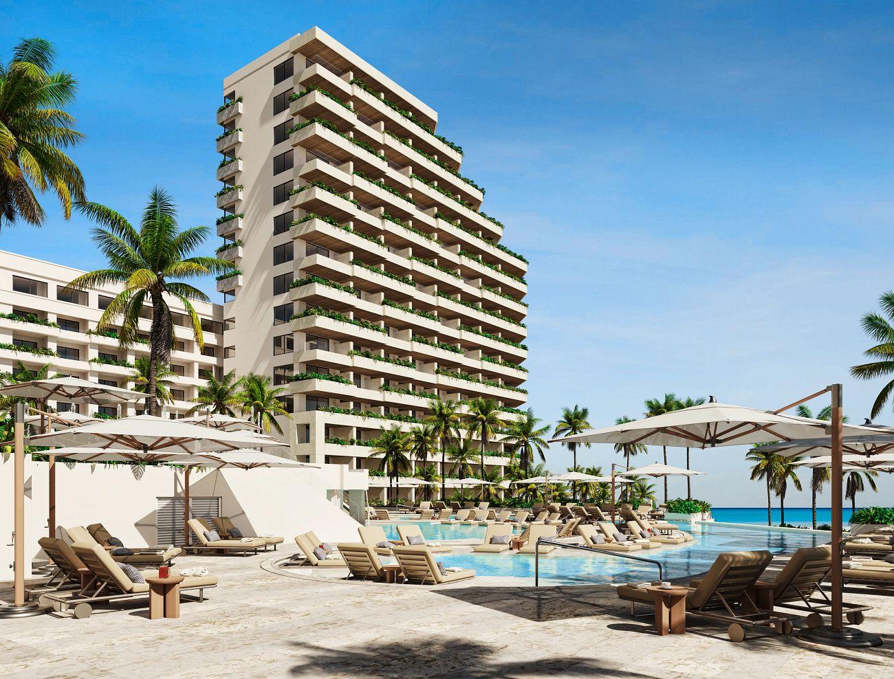 Vista Exterior Now Emerald Cancun - All Inclusive
