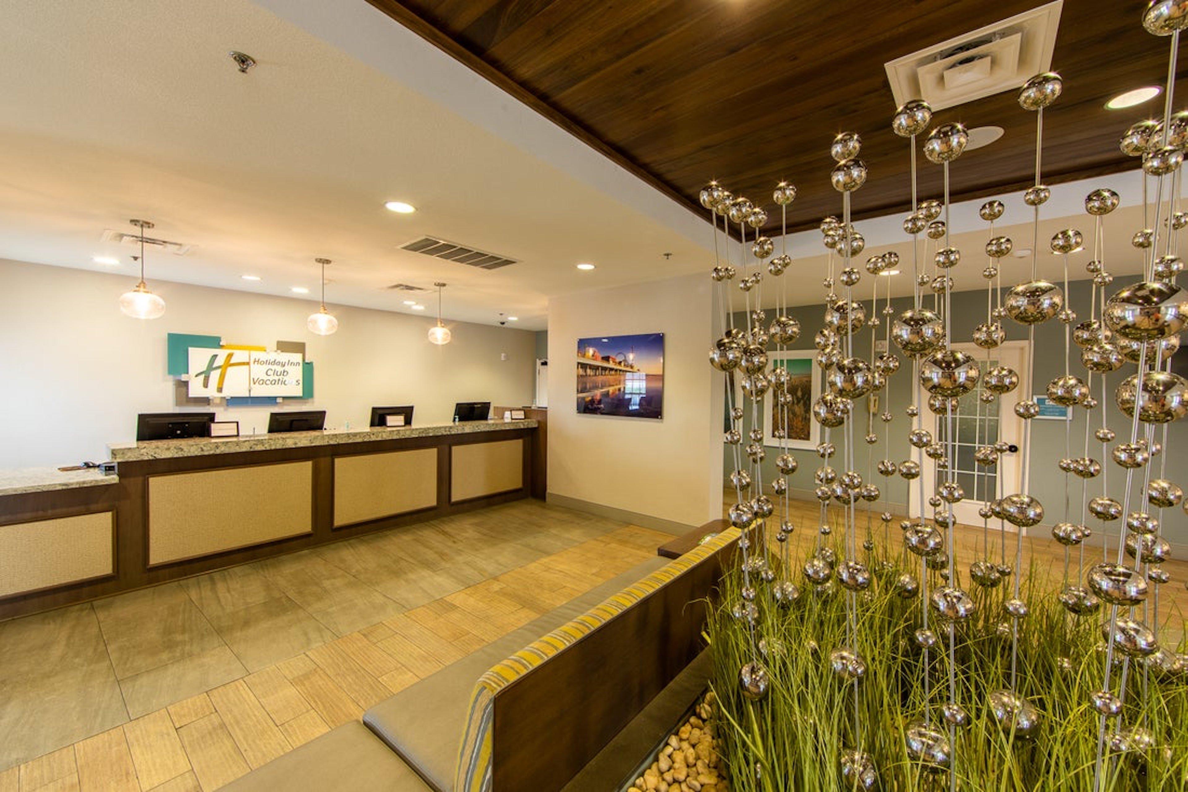 Vista Lobby Holiday Inn Club Vacations Galveston Beach Resort by IHG