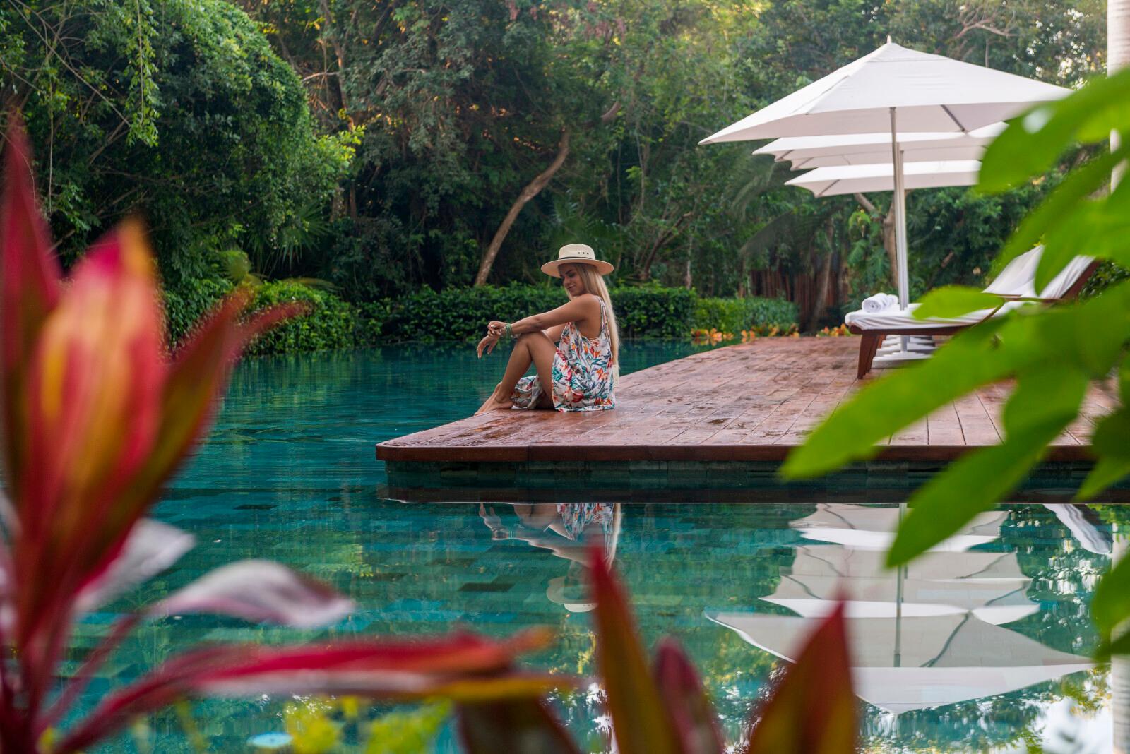 Vista Piscina Grand Velas Riviera Maya - All Inclusive