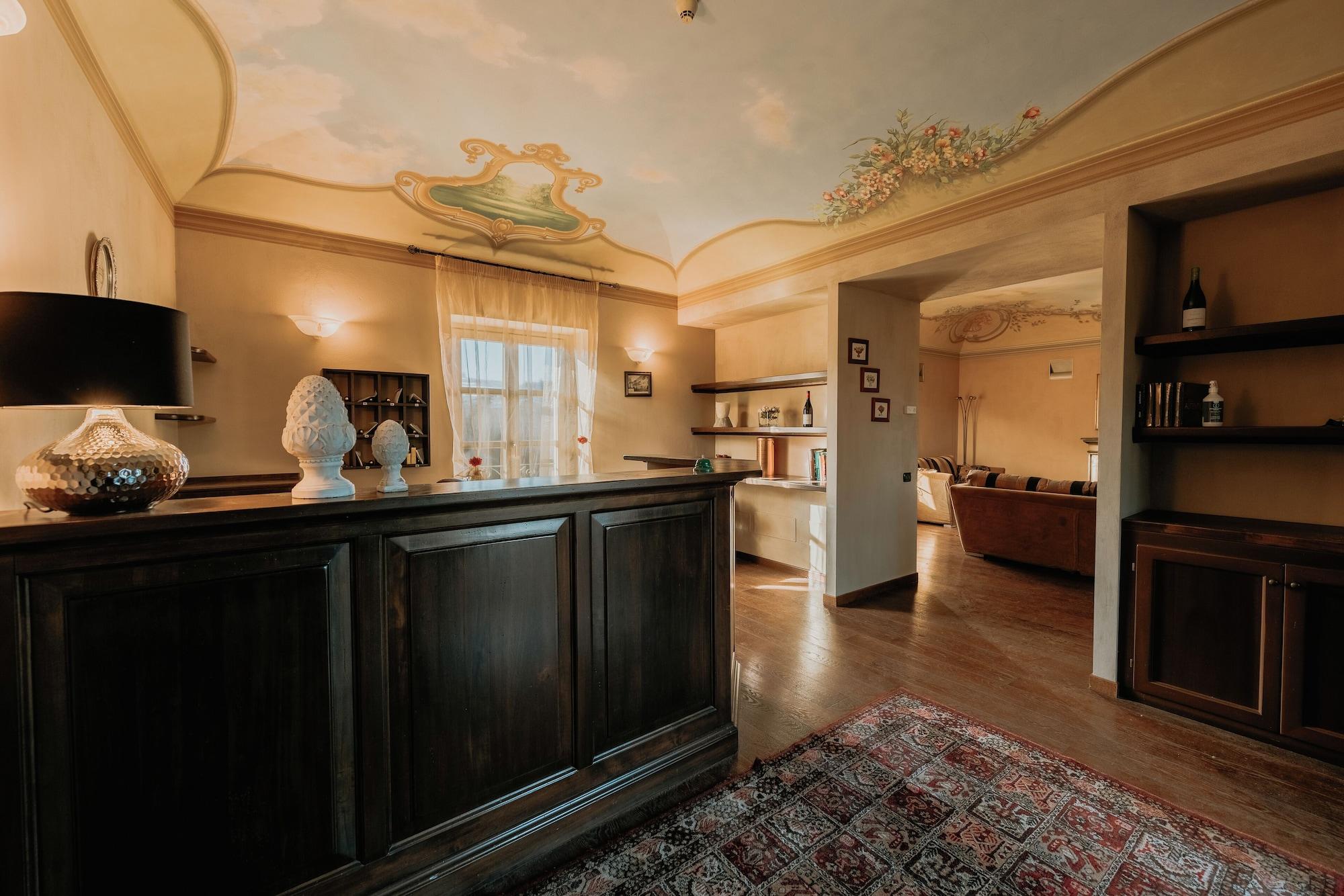 Vista Lobby Il Castello di Bubbio