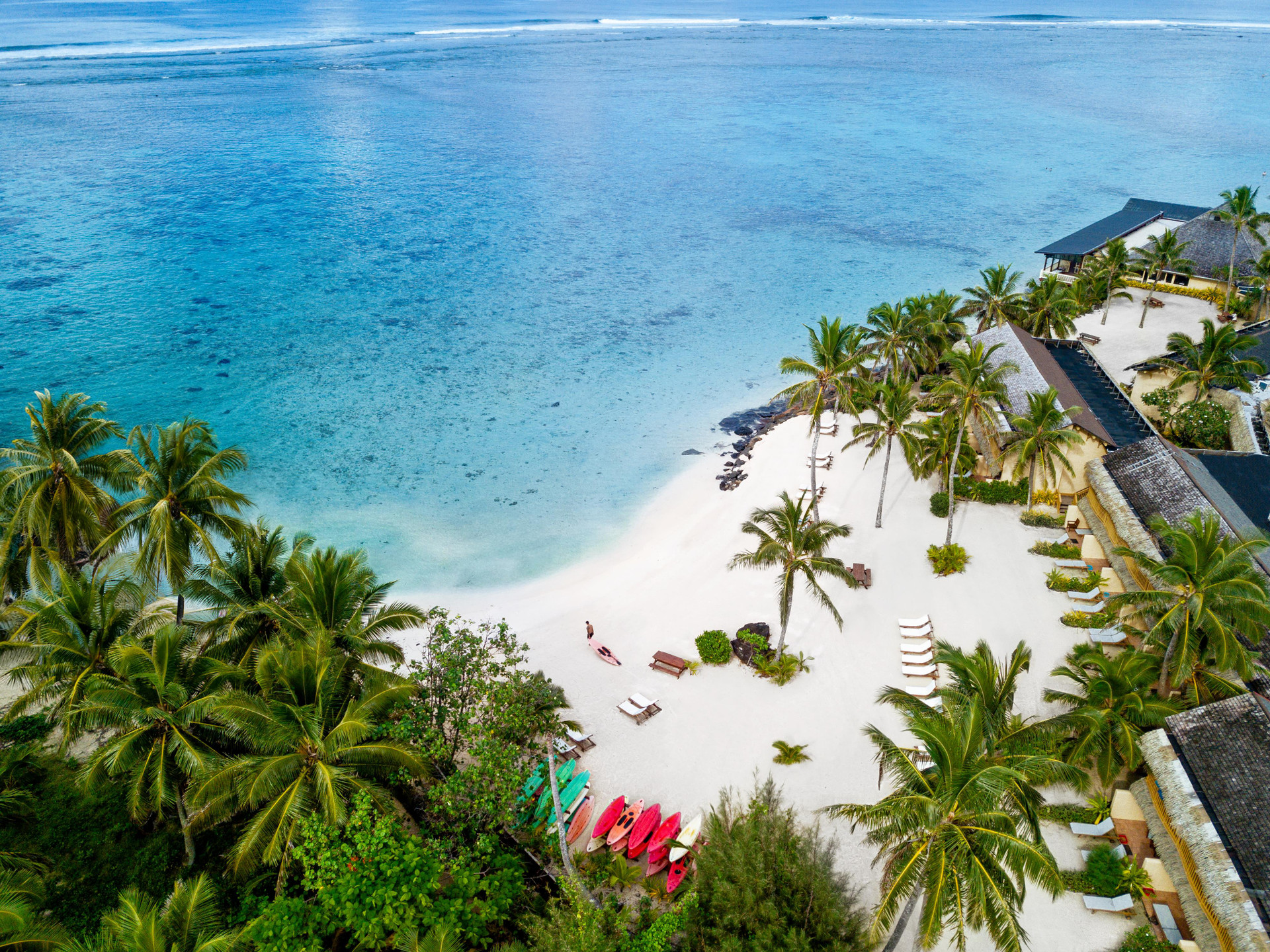 Vista Exterior Sanctuary Rarotonga - on the Beach